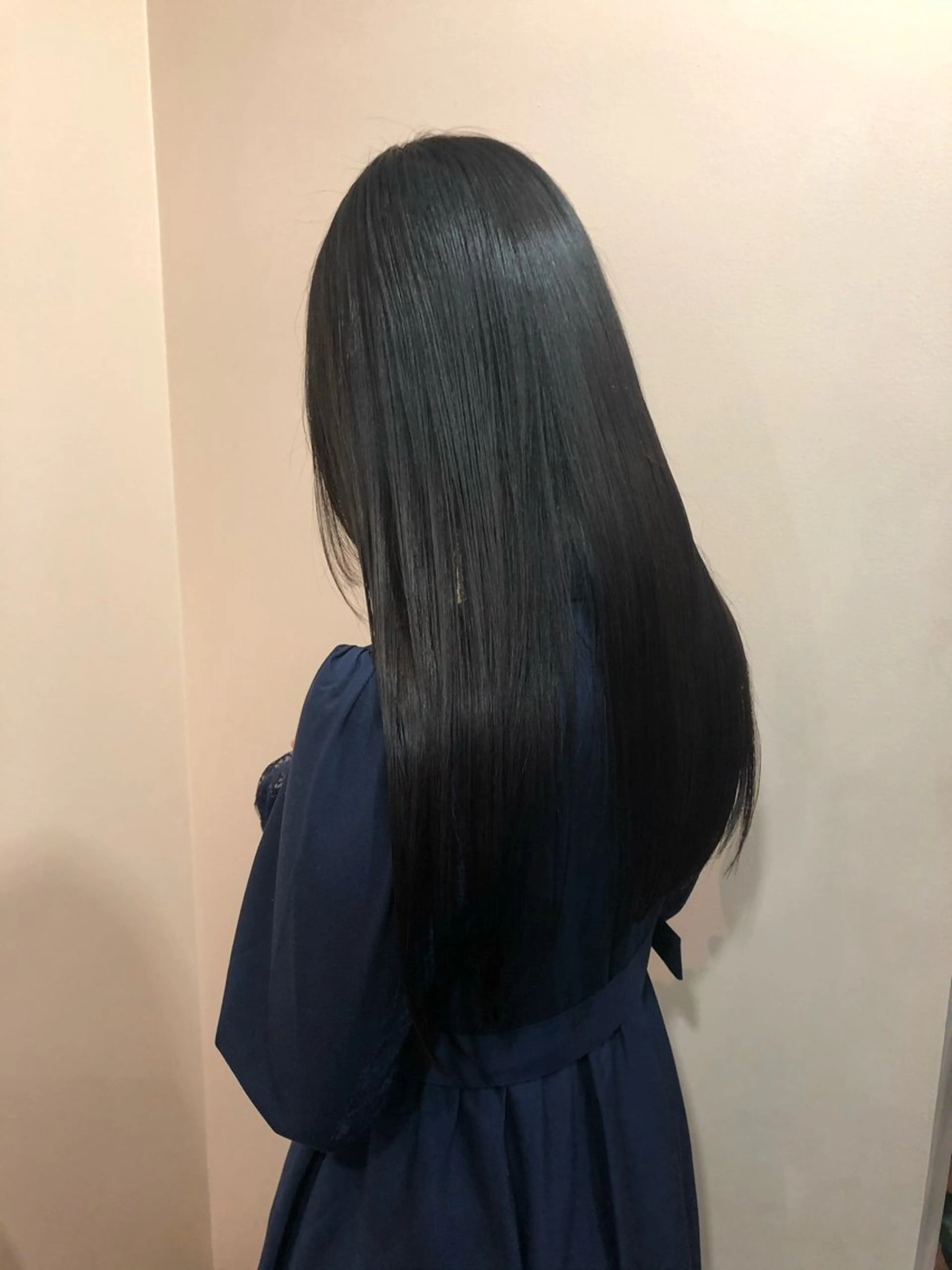 ロング 縮毛矯正 縮毛矯正 テライ ケイショウのヘアスタイル