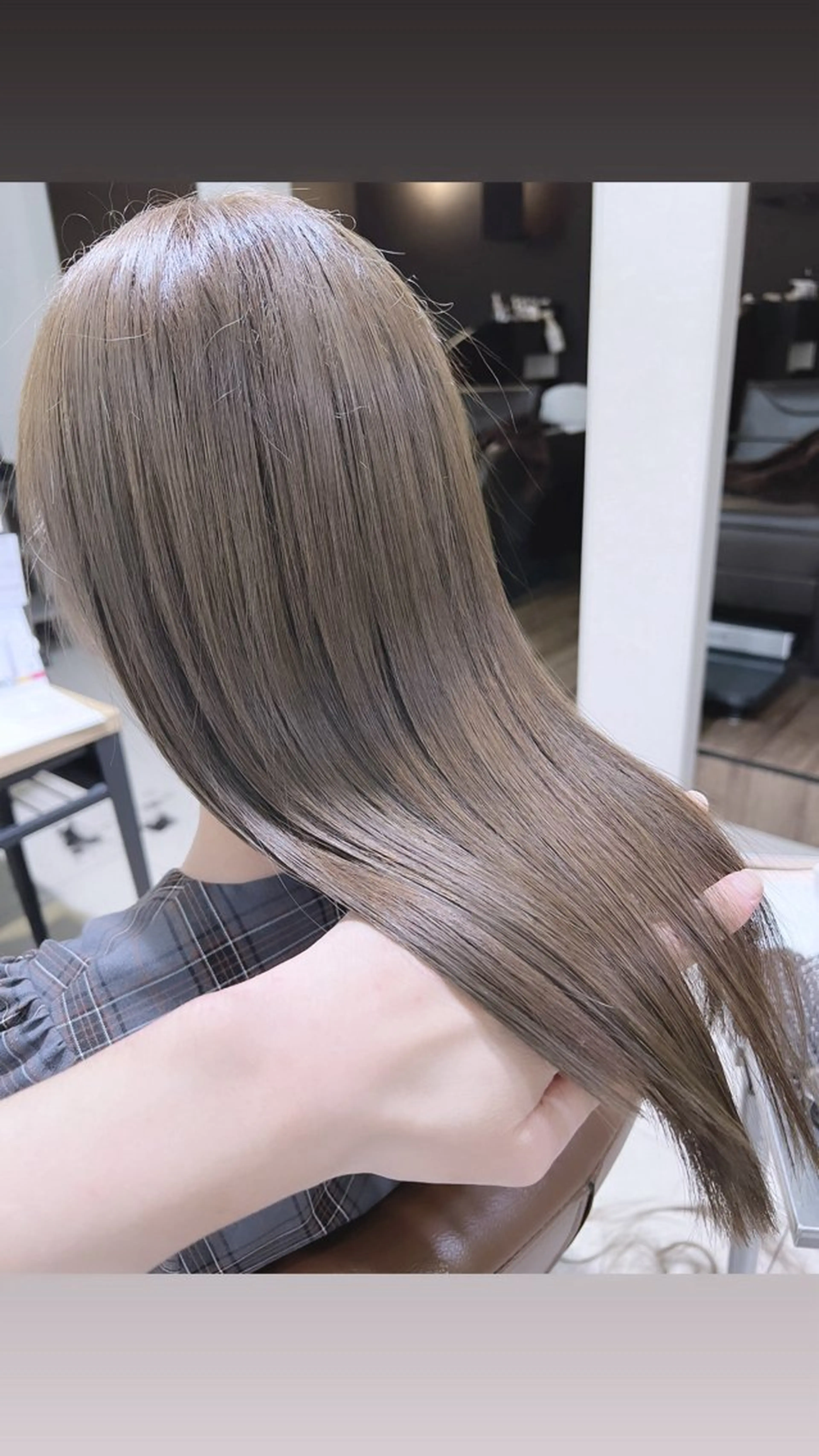 セミロング カラー Gokan mood /KUNISHIMAのヘアスタイル