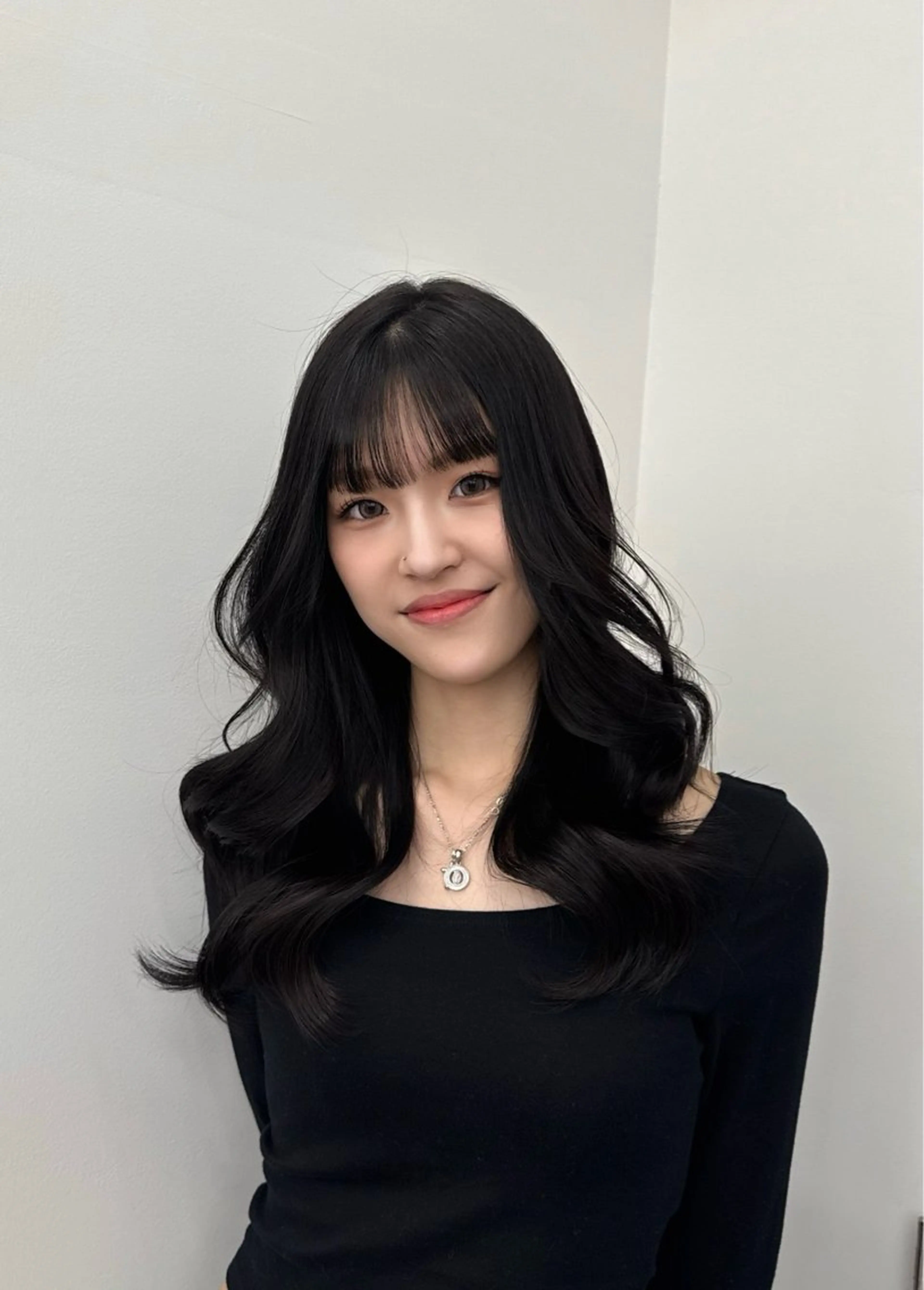 ロング カラー ヘアカラー トリートメント 松永 凜花のヘアスタイル