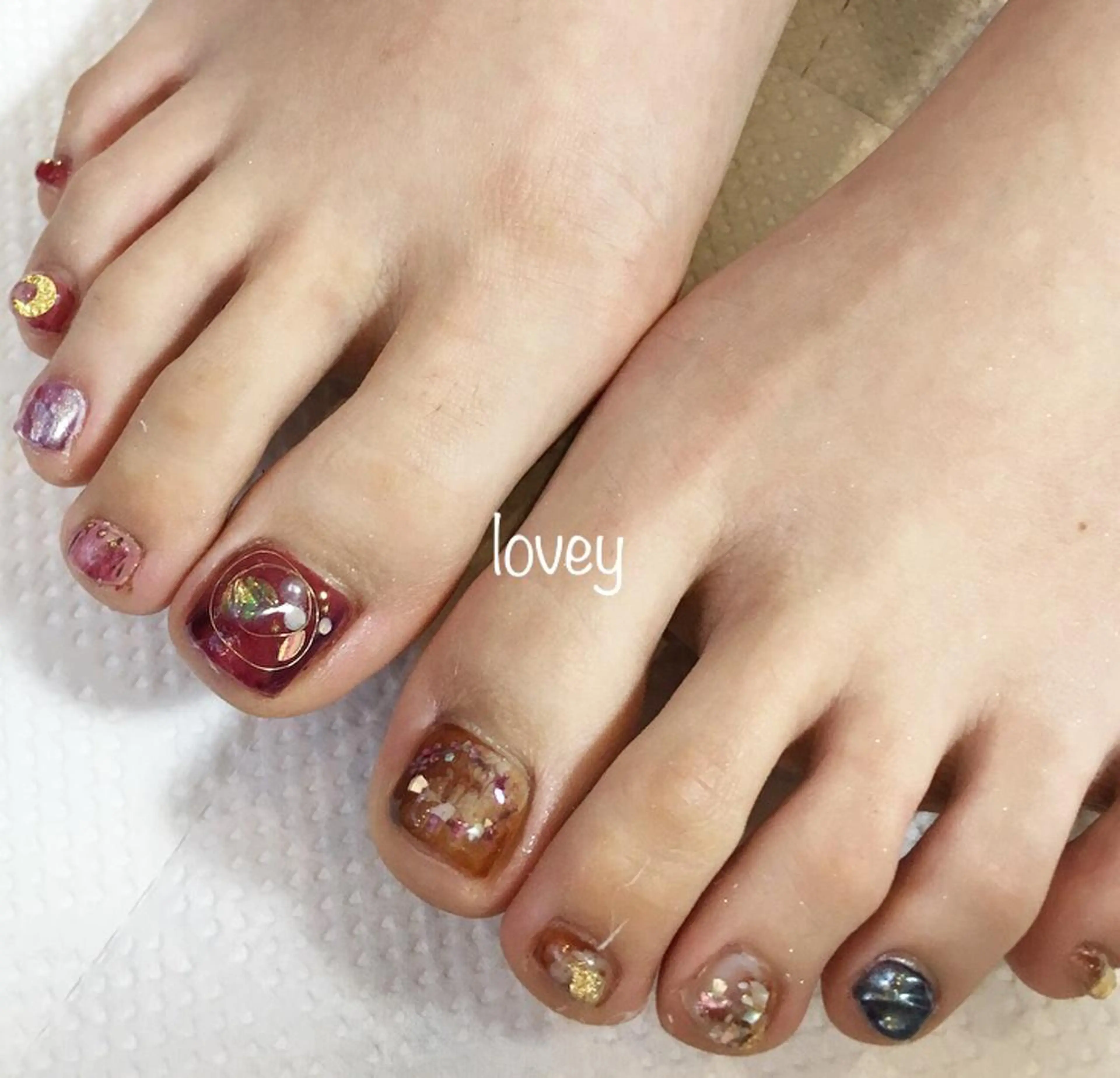 ネイル プライベートサロン loveyのネイルデザイン