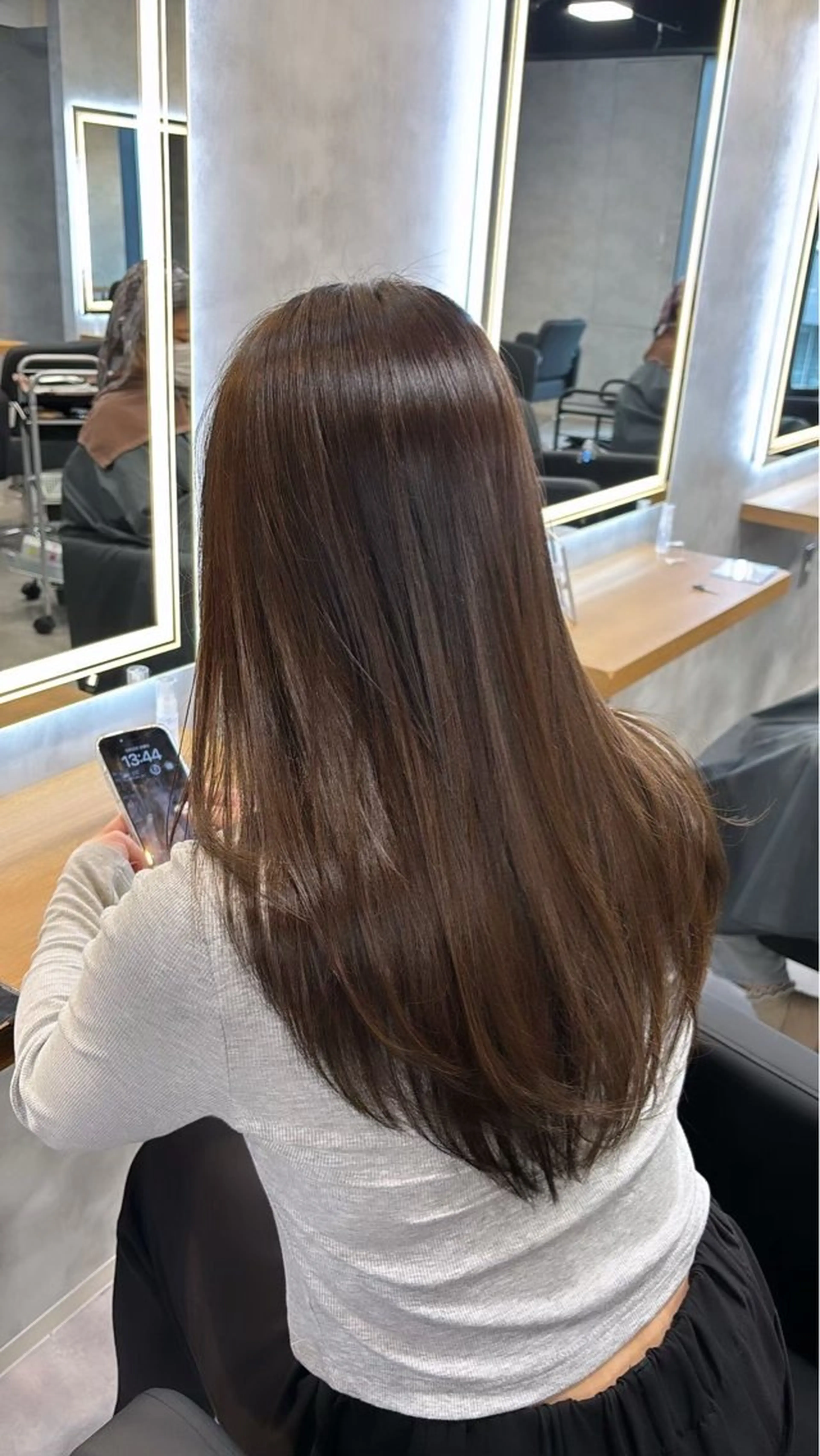 セミロング カラー ブラウンカラー ヘアカラー 札幌美容室 /光👑のヘアスタイル