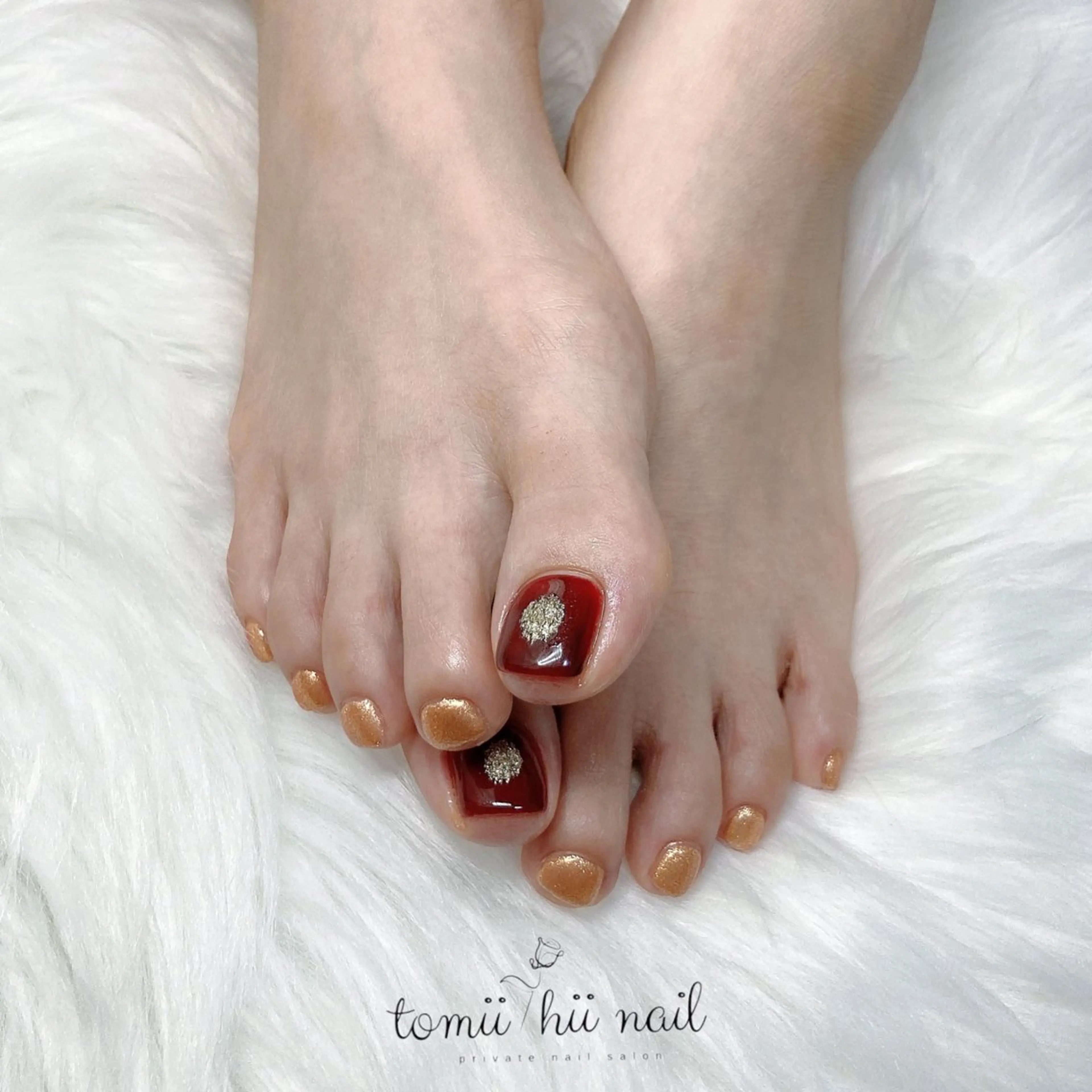 ネイル フットネイル フットネイル tomii-hii -nailのその他イメージ