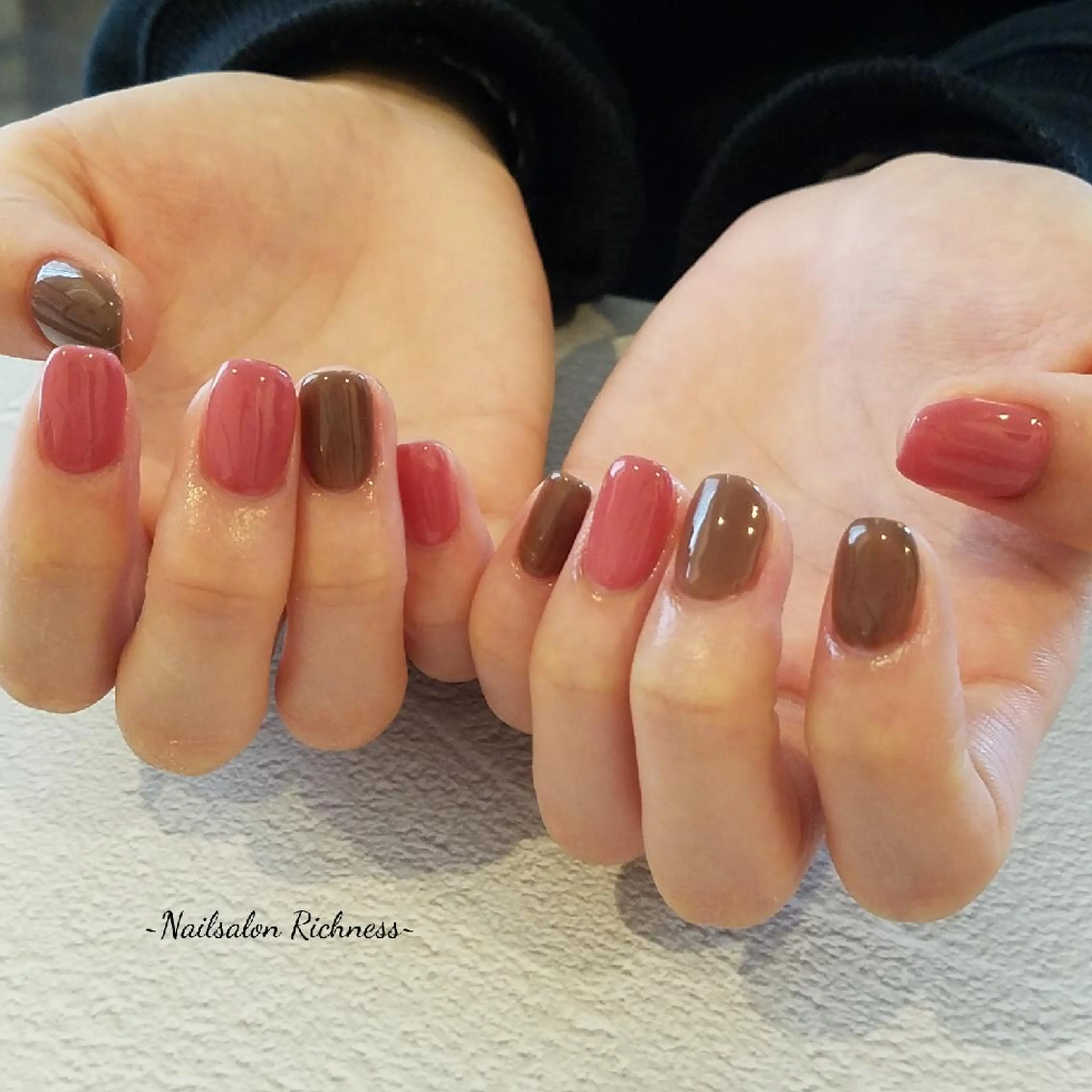 ネイル バレンタイン ハンドネイル I. Yukariのネイルデザイン