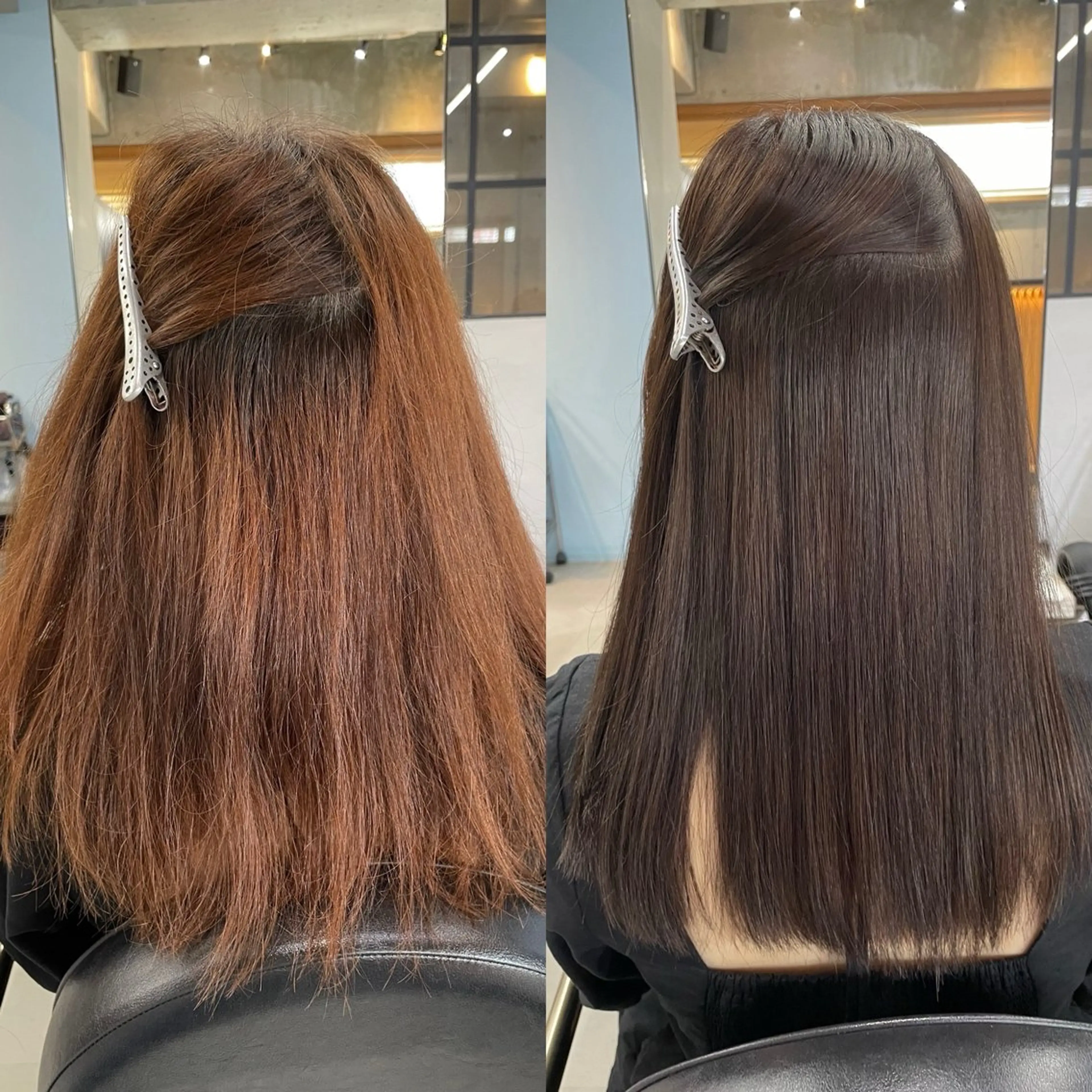 【憧れの透明感】髪質改善カラー＋超音波トリートメント＋似合わせカット✨の写真