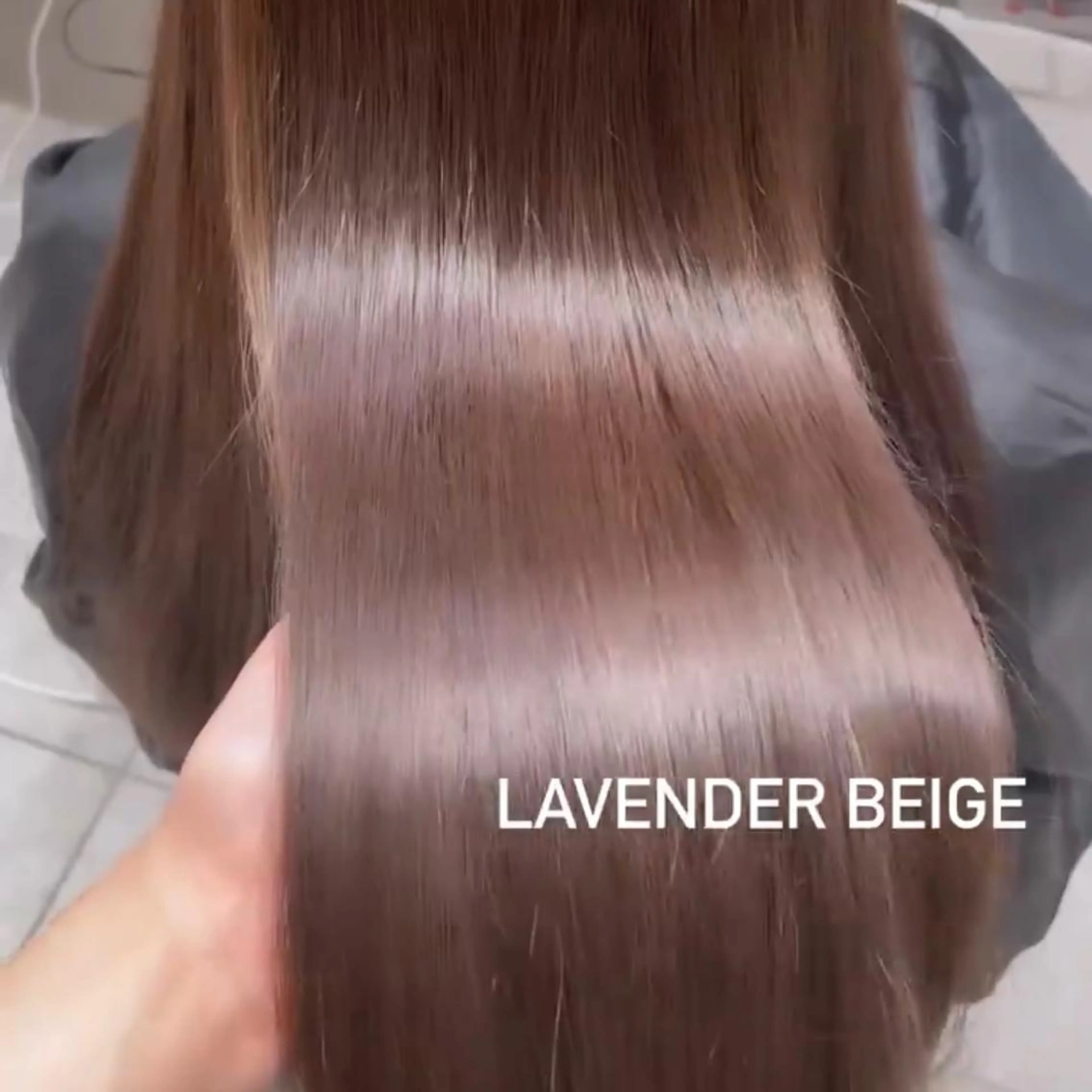 カラー 🤎小顔レイヤー /ベージュ🤎友香のヘアスタイル