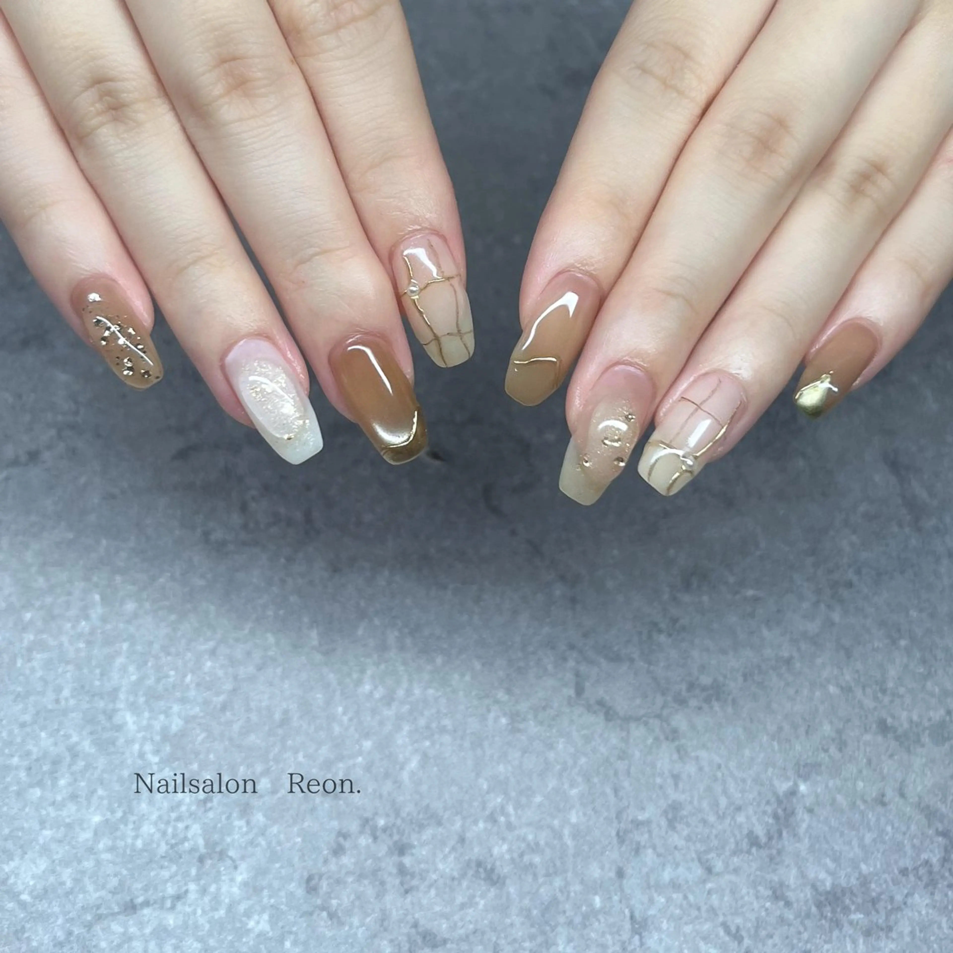 ネイル ハンドネイル Nailsalon Reon.のネイルデザイン