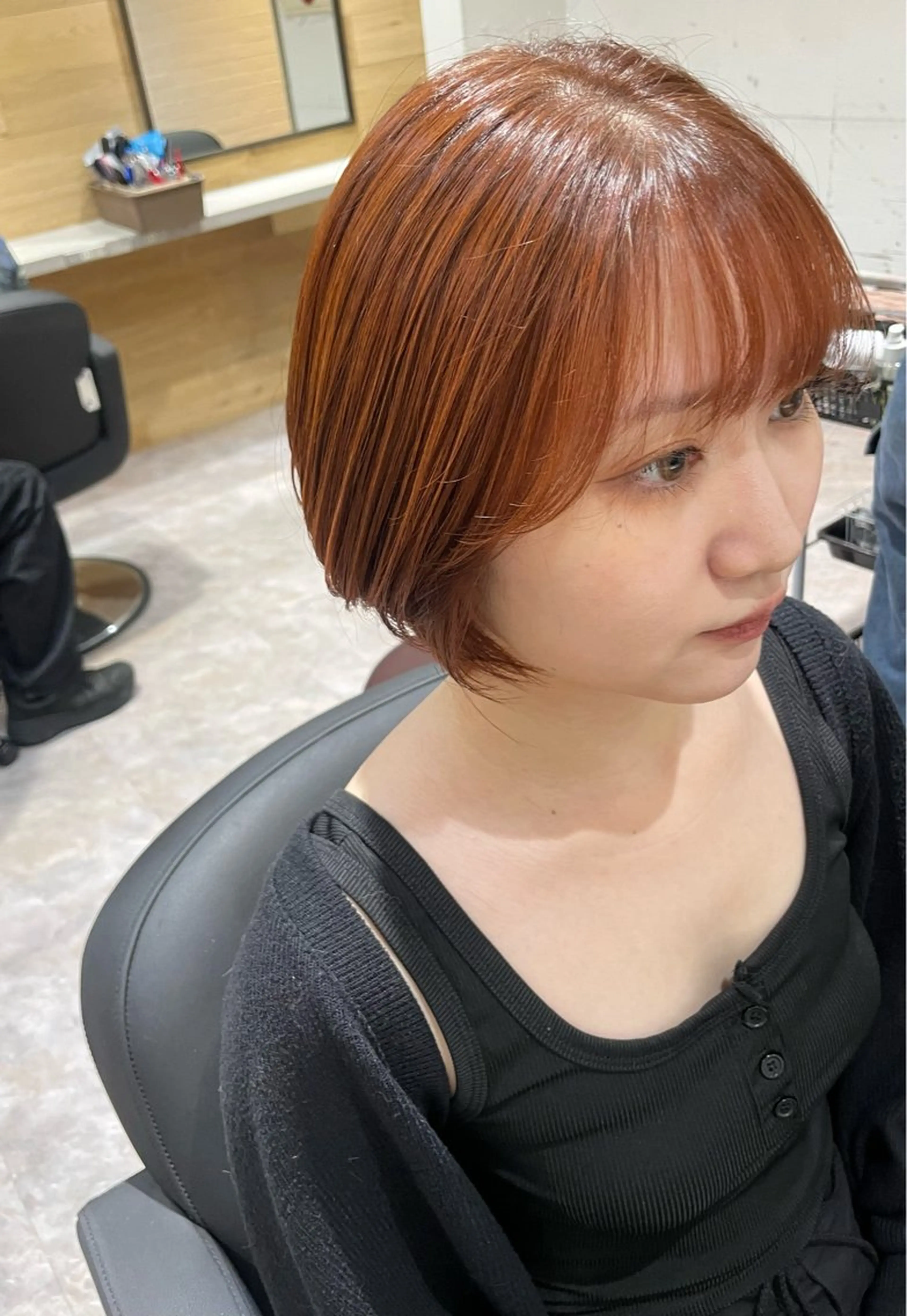 ショート ヘアカラー EIGHT サイショ ミズキのヘアスタイル