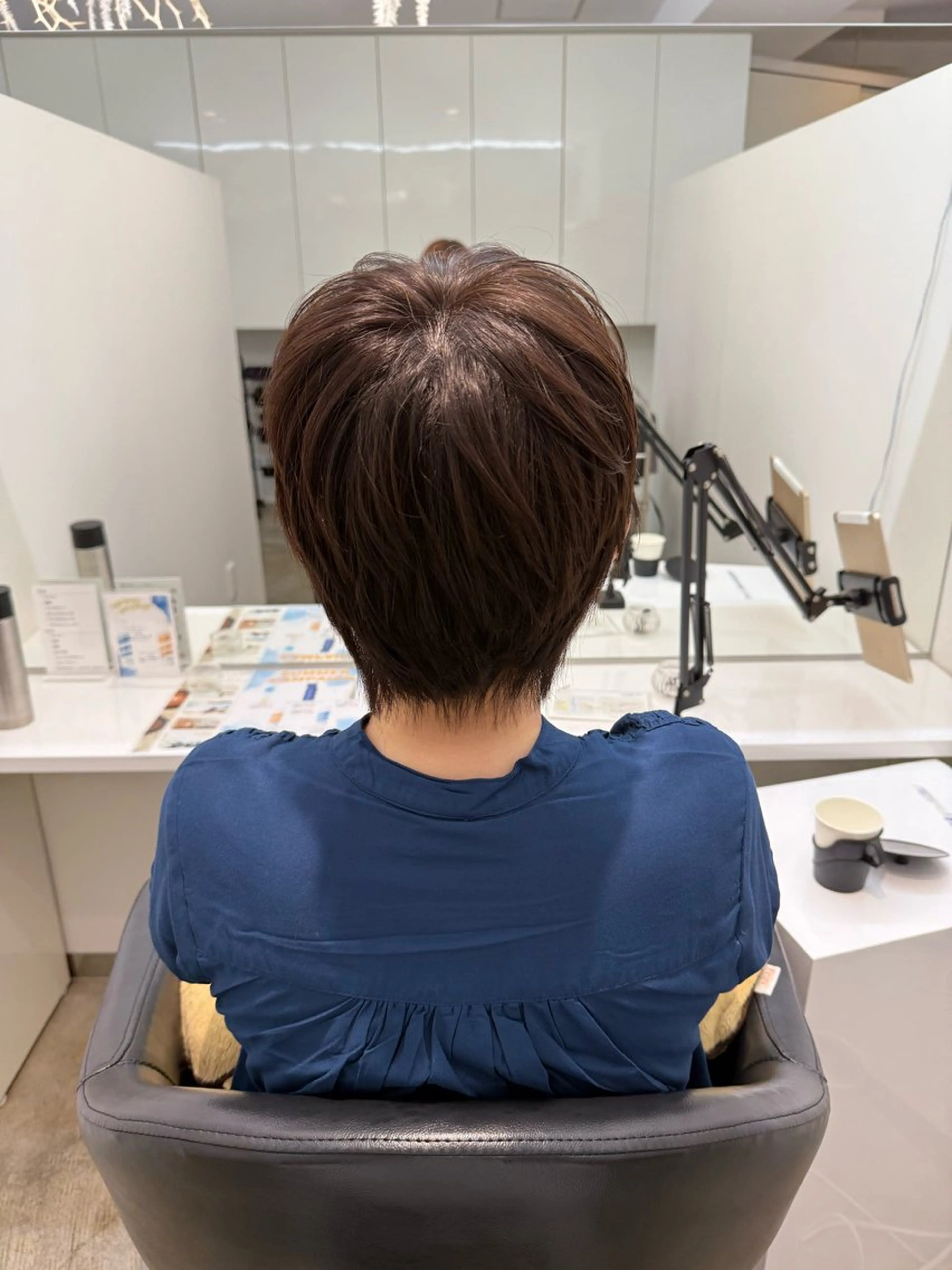 ショート 成田 悠莞のヘアスタイル