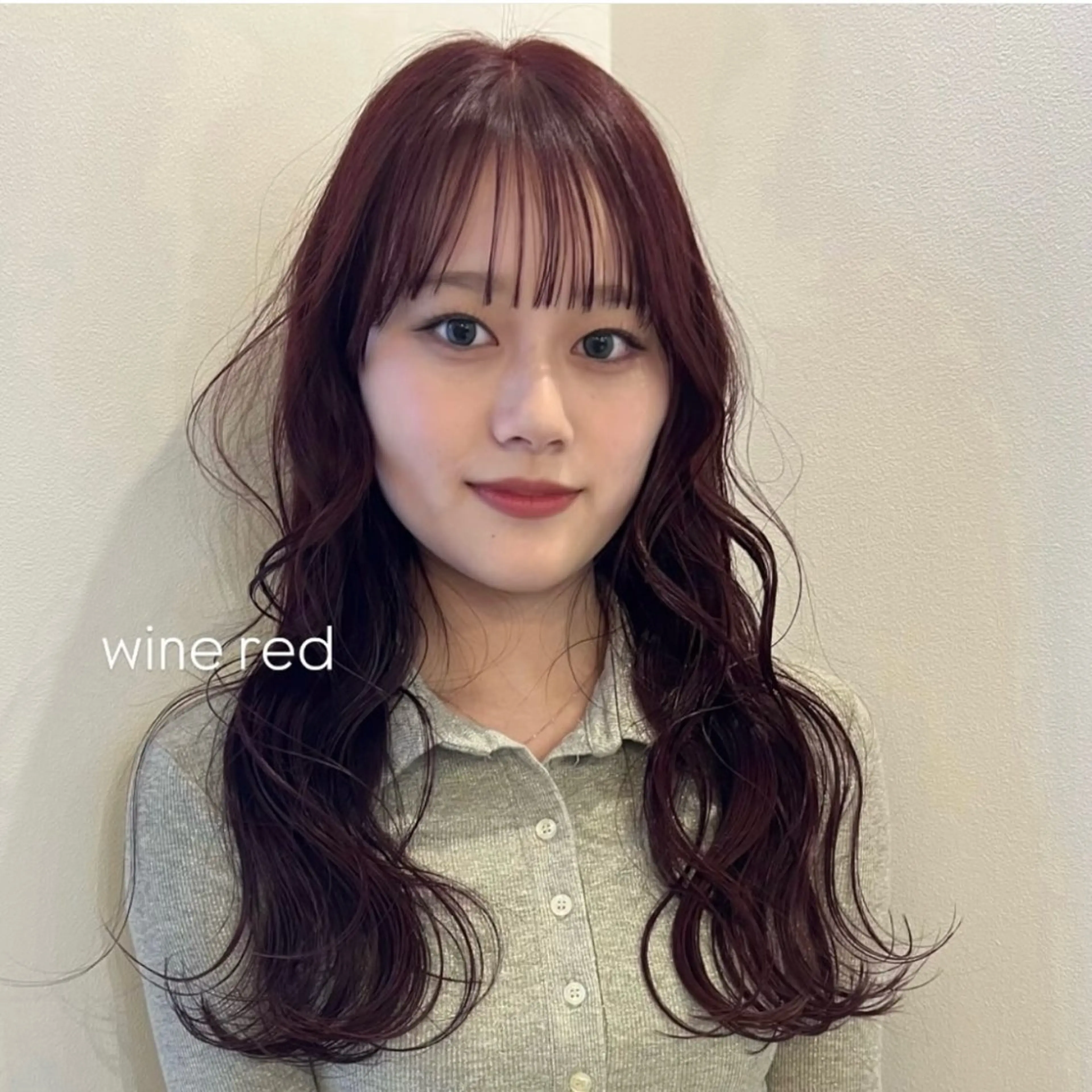 ロング カラー レッドカラー arisa/暖色 /伏見/レイヤーのヘアスタイル