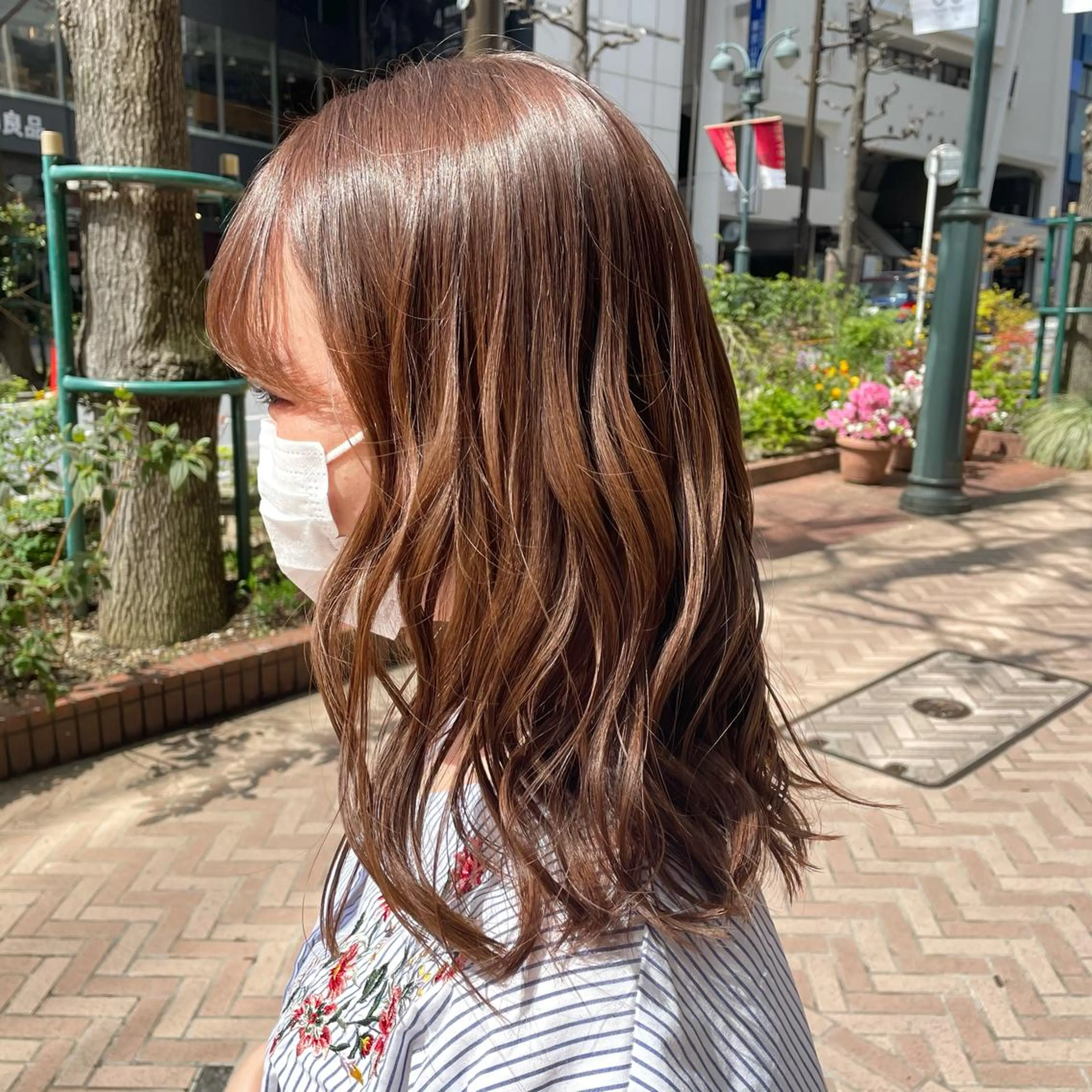 ミディアム カラー Blanche by artina川崎店所属・ゆう🫧 透明感/ハイトーンのヘアスタイル