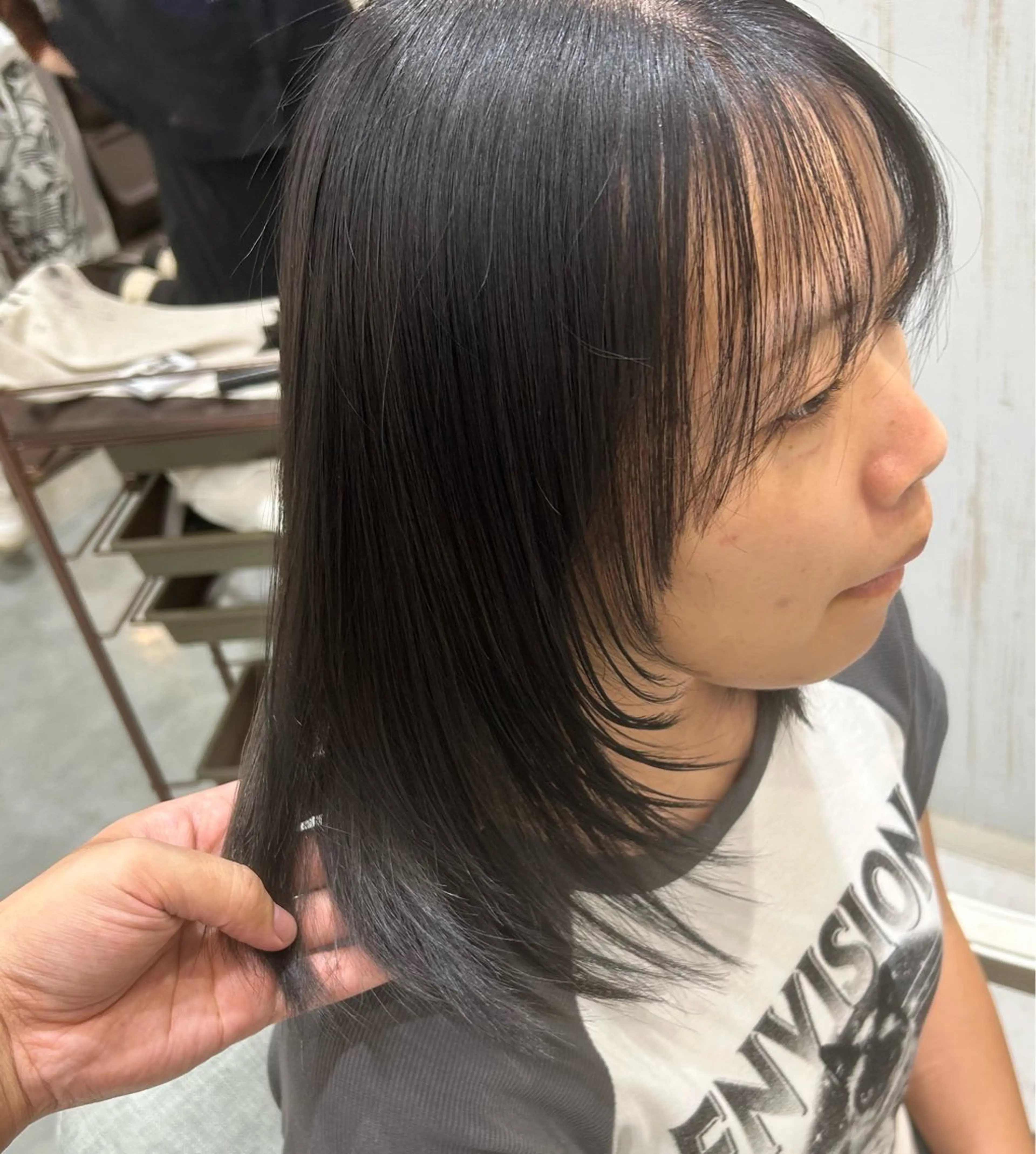 カット&イルミナカラーの写真