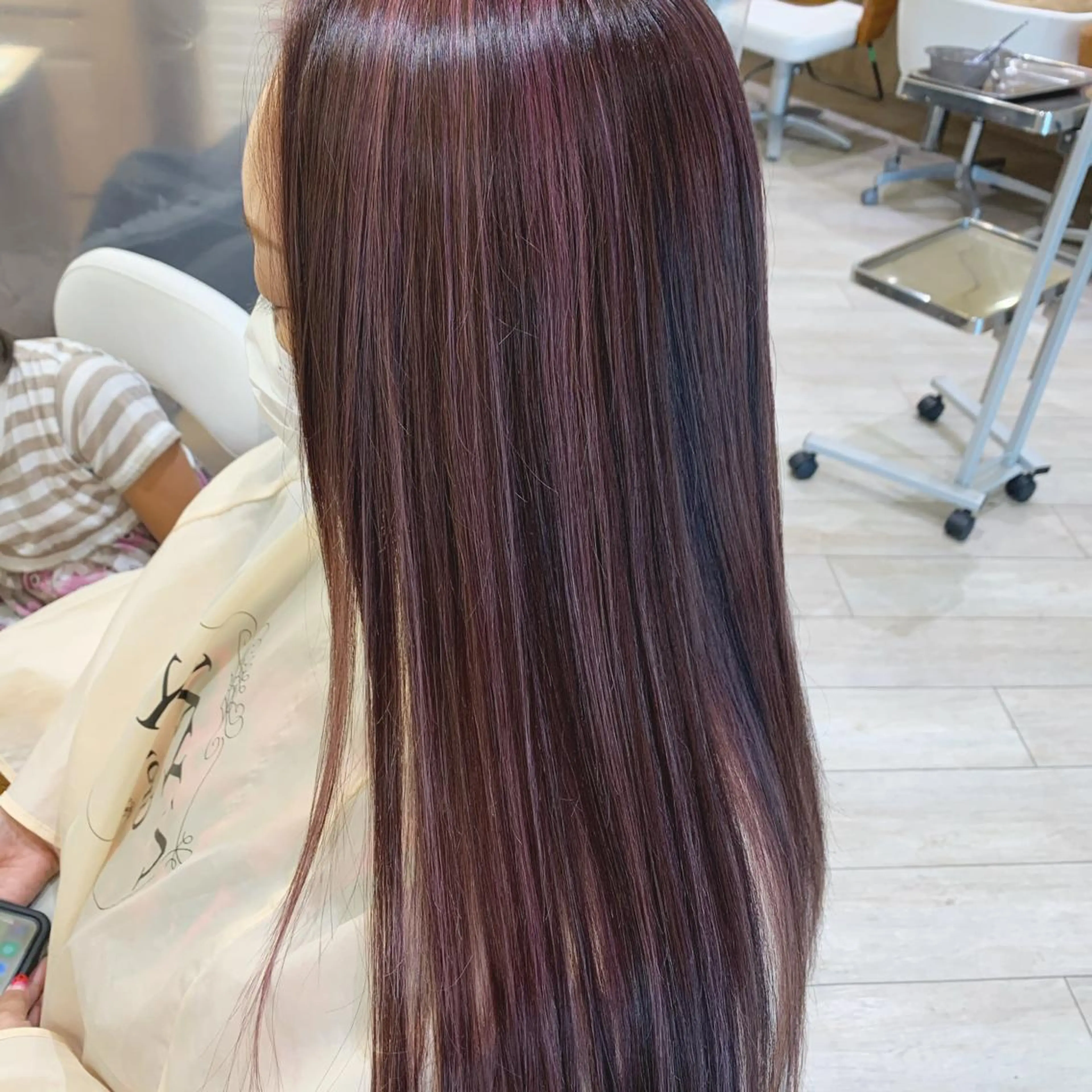 カット＋縮毛矯正の写真