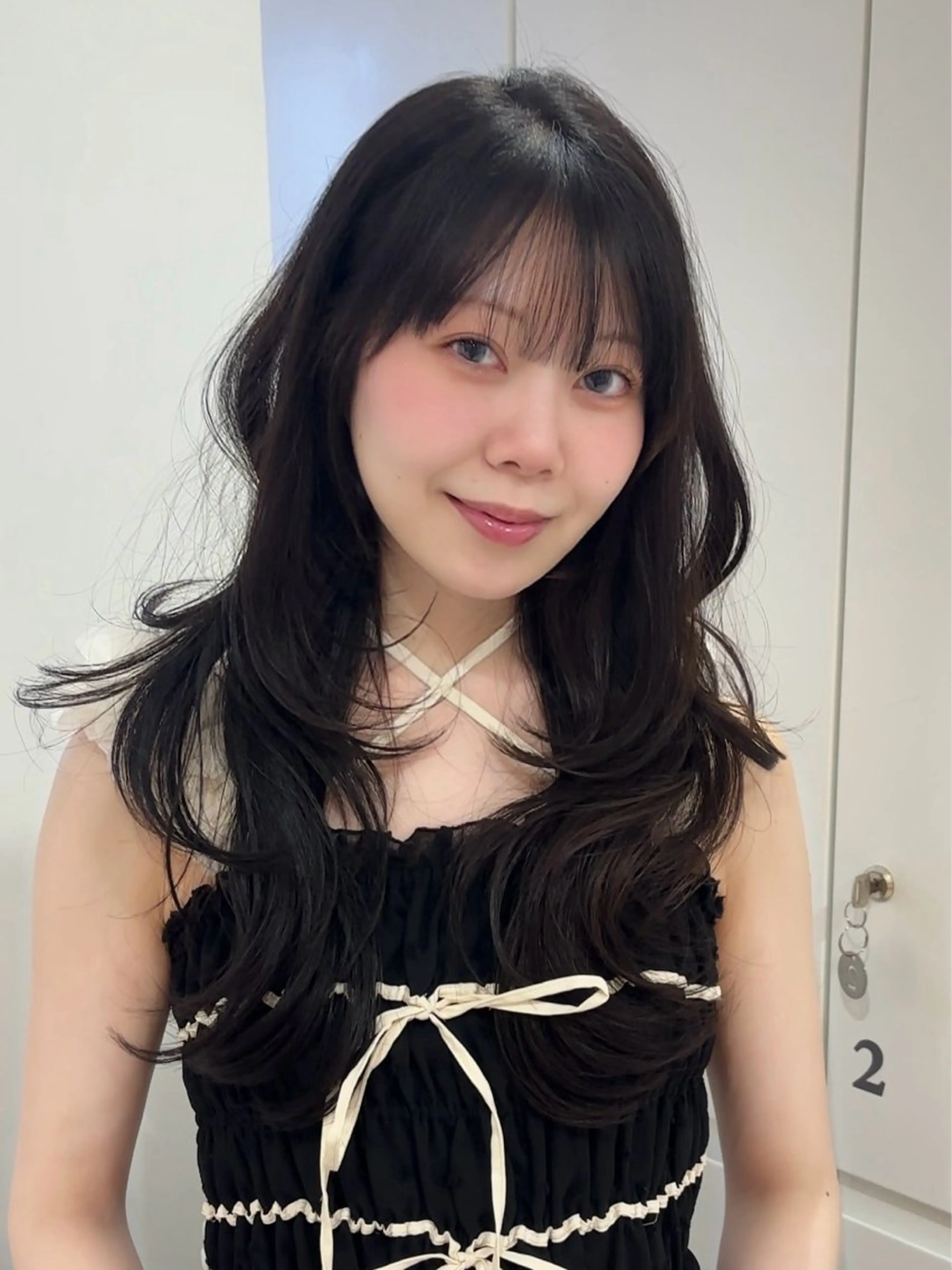 ロング MOMOHA/ 🍑レイヤーカットのヘアスタイル