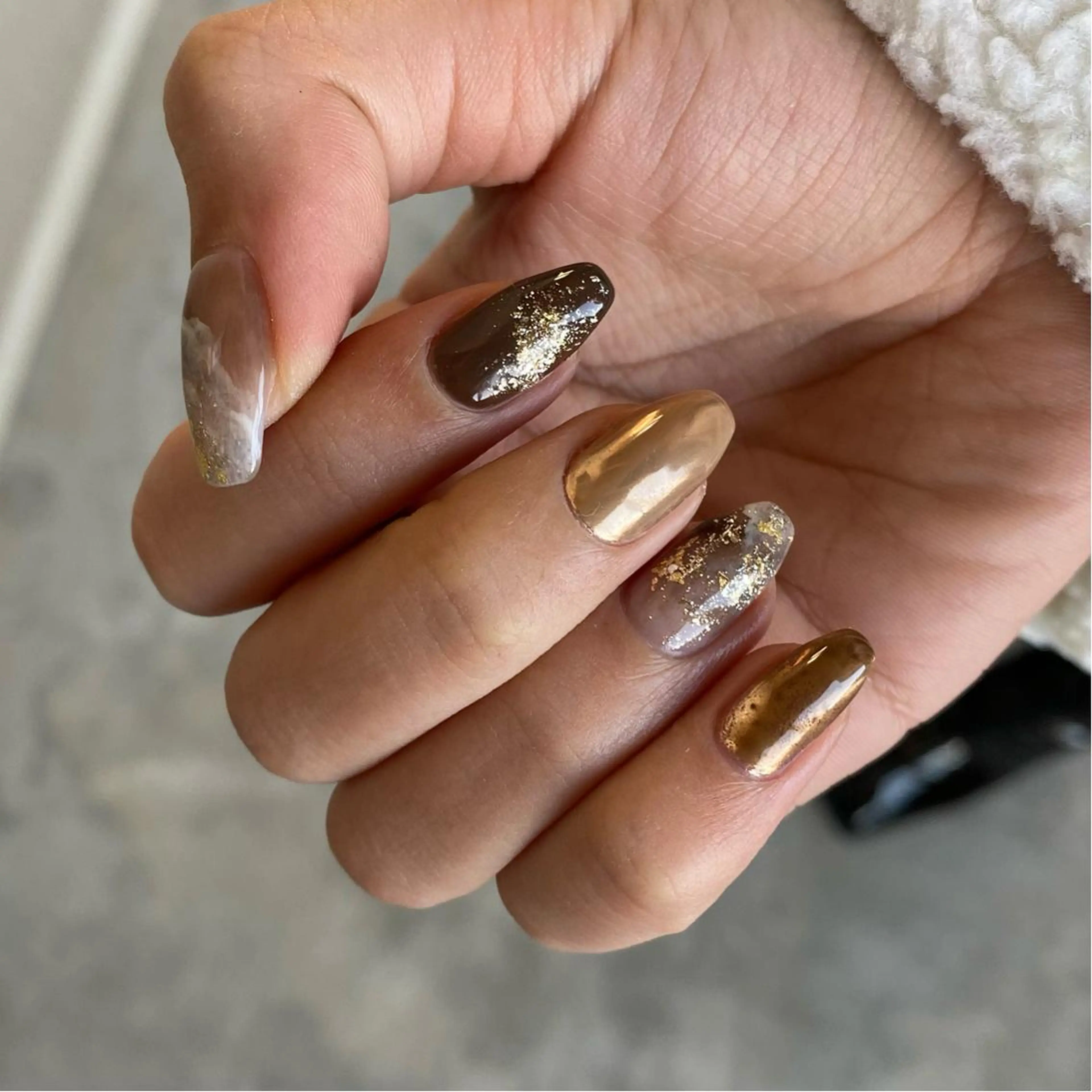 ネイル 持ち込み Re HEURのネイルデザイン