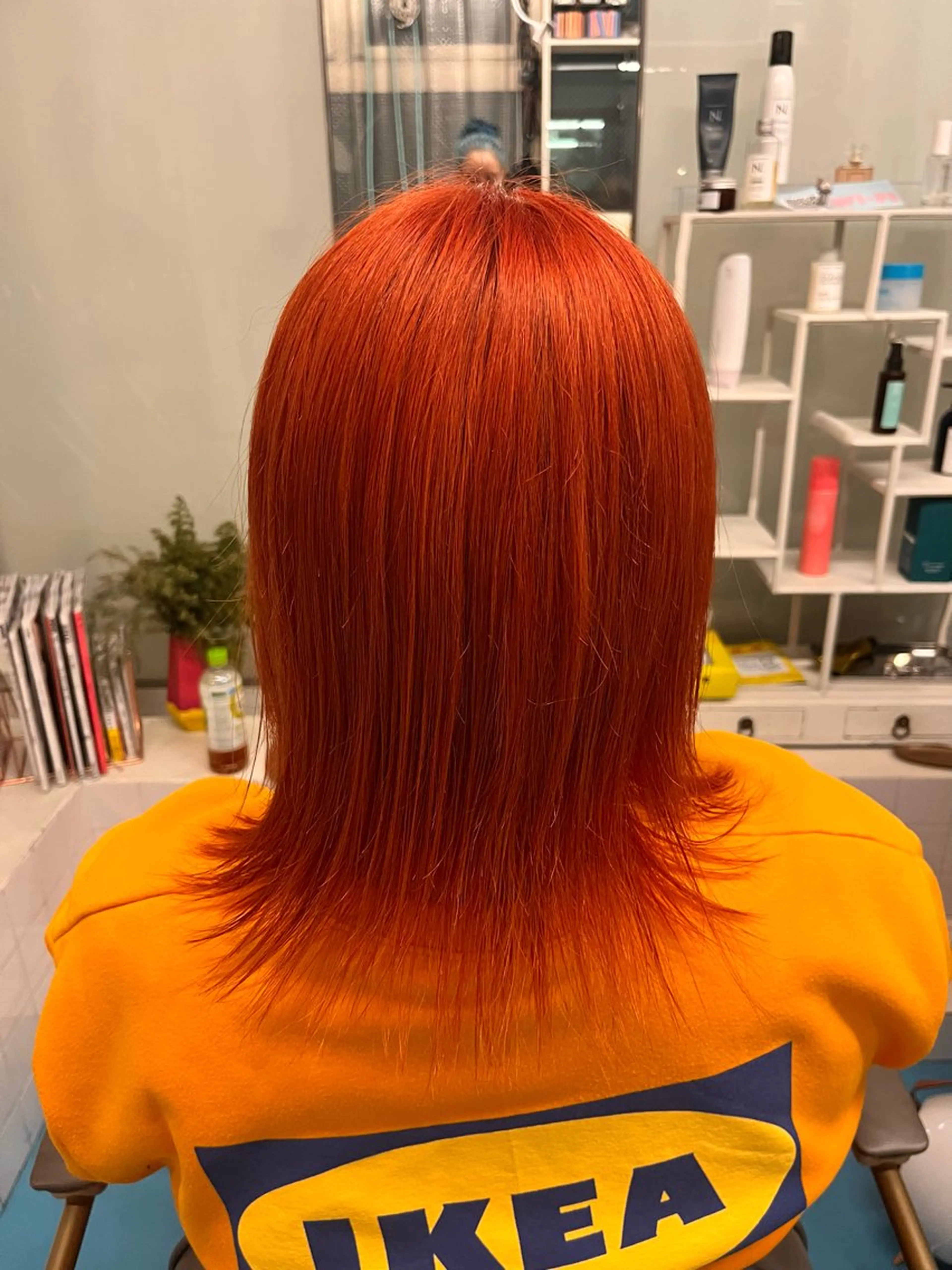 ミディアム カラー YOKO こりんのヘアスタイル