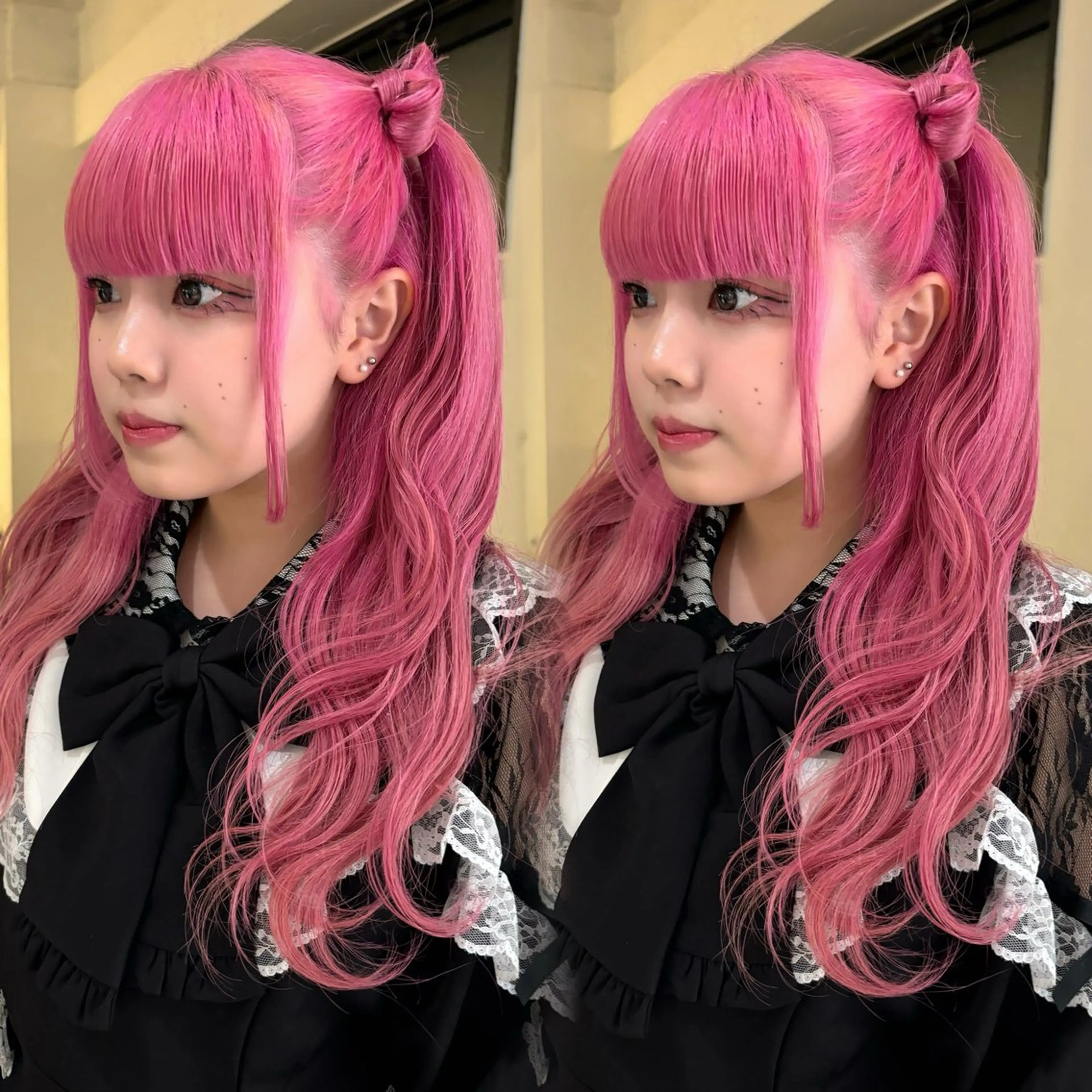 ロング カラー アディクシーカラー アッシュ アッシュブラウン ベージュカラー 黒髪 暖色カラー🍒 ケアブリーチ/akiのヘアスタイル