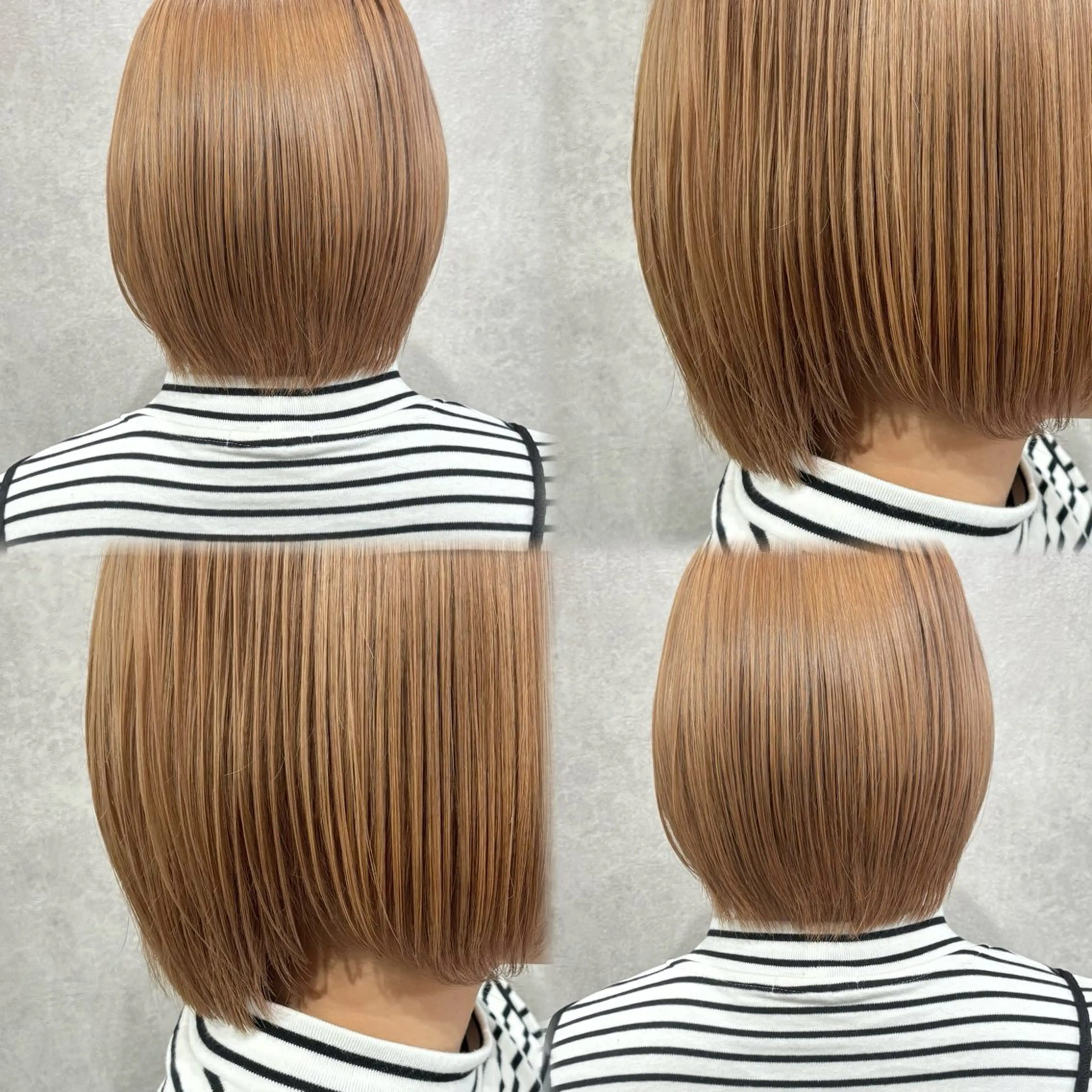 ショート カラー 髪質改善ストレート /暖色カラー🎀🪞のヘアスタイル