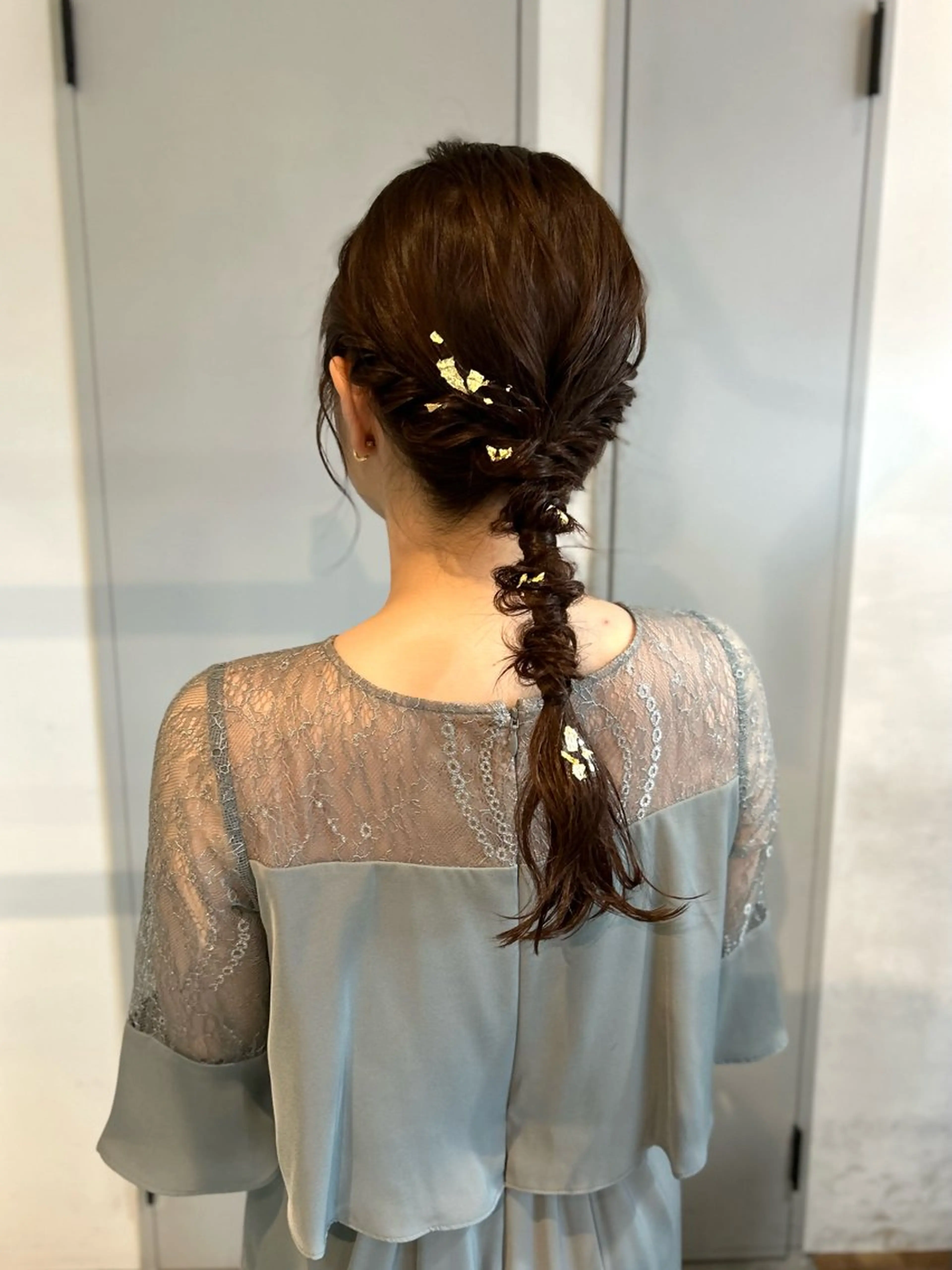 ロング ヘアセット FERIA 池田 比嘉あゆ美のヘアスタイル