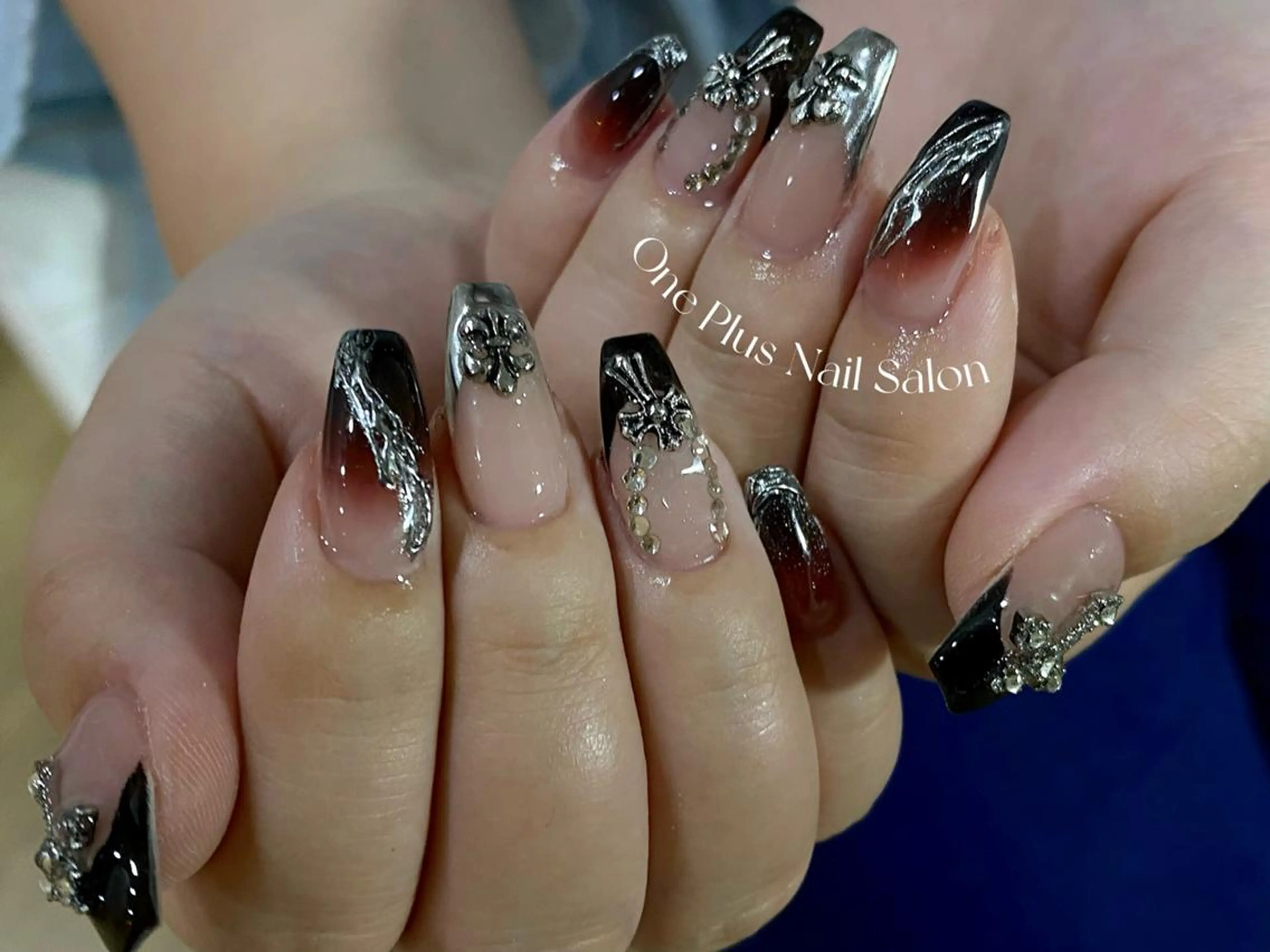 ネイル フレンチネイル グラデーション マグネットネイル ワンカラーネイル 春ネイル Niki ニキのネイルデザイン