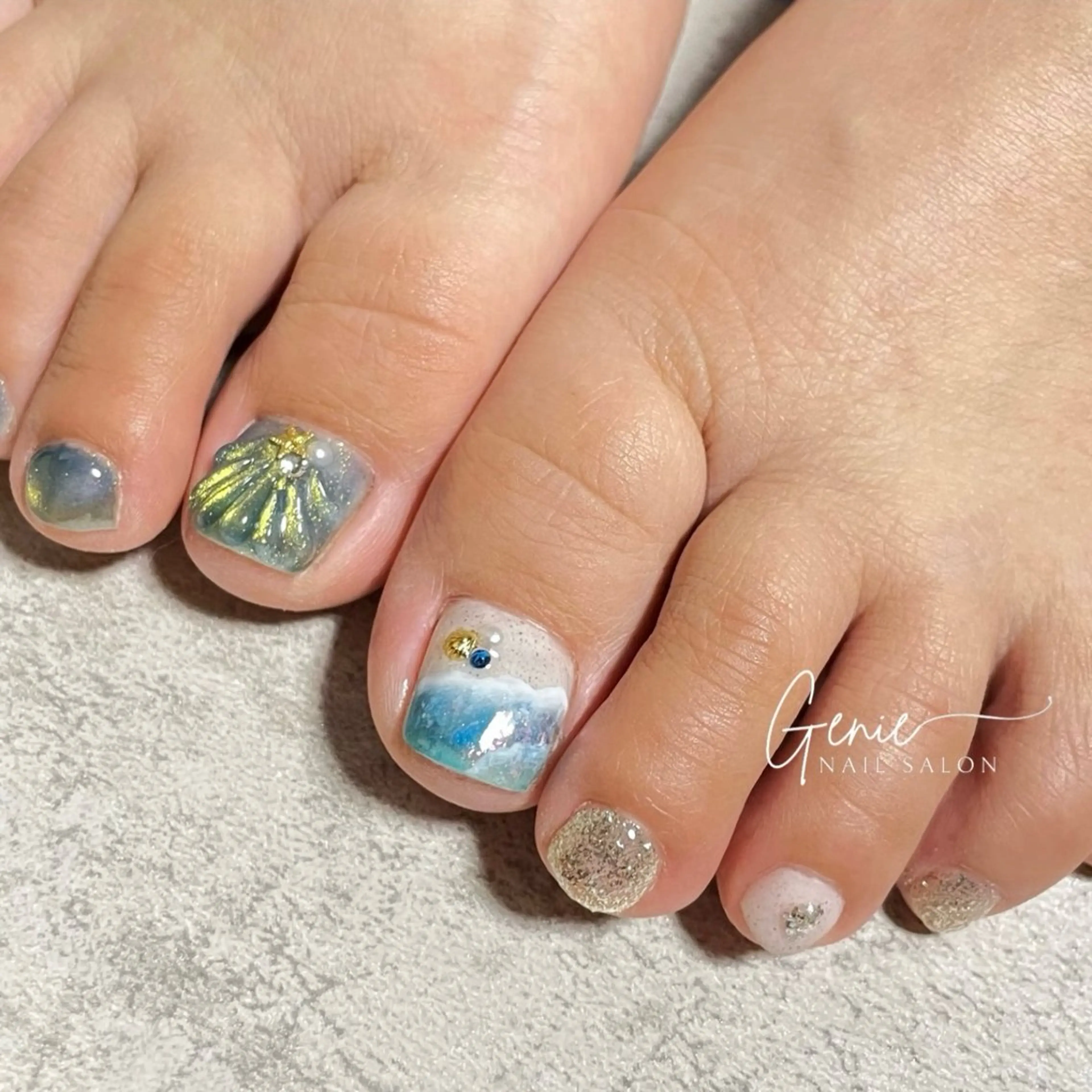 ネイル フットネイル Nail salon Genie所属・Nail salon Genieのネイルデザイン