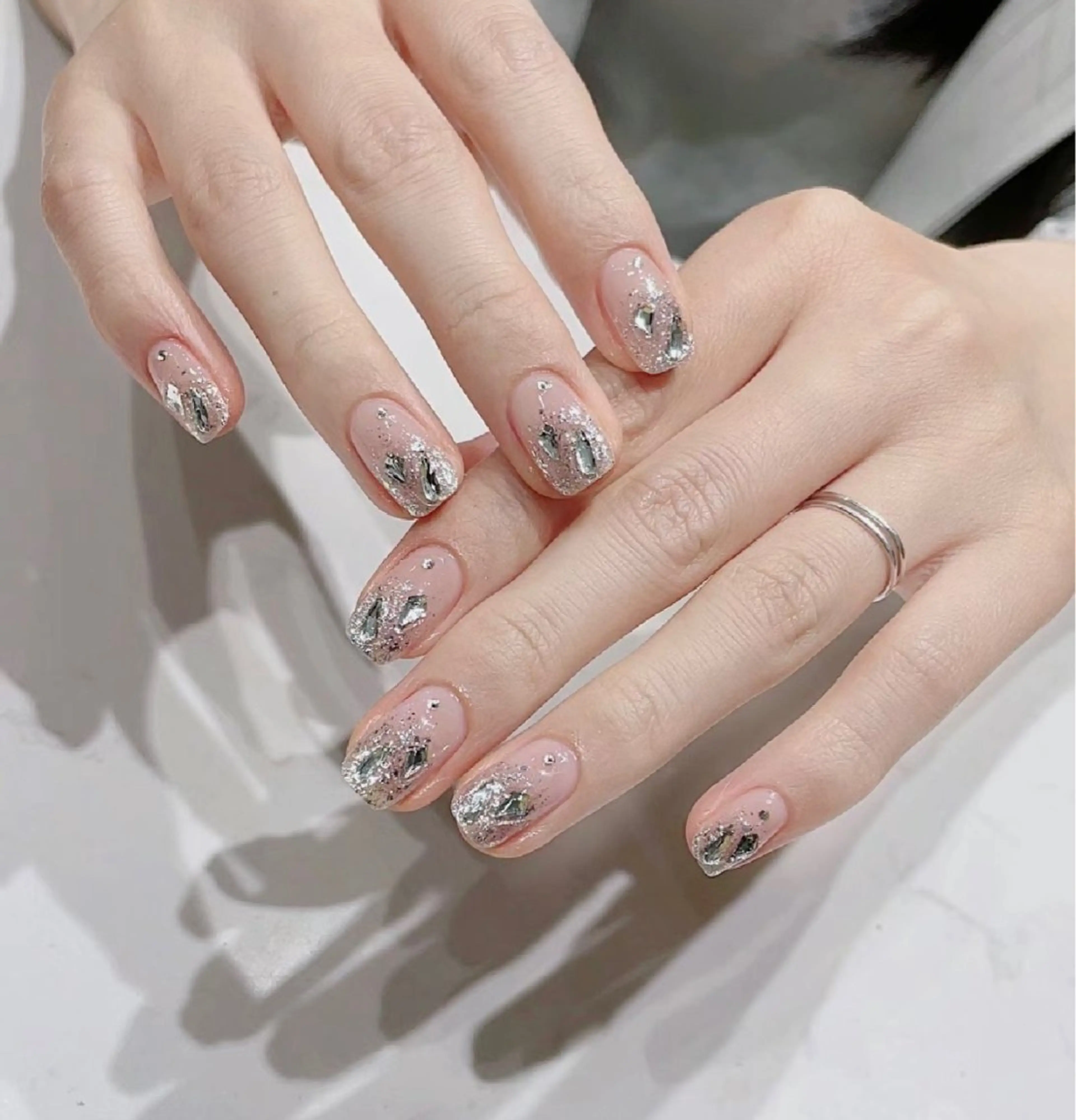 ネイル ハンドネイル ハンドケア 🍑 momo_nailのネイルデザイン