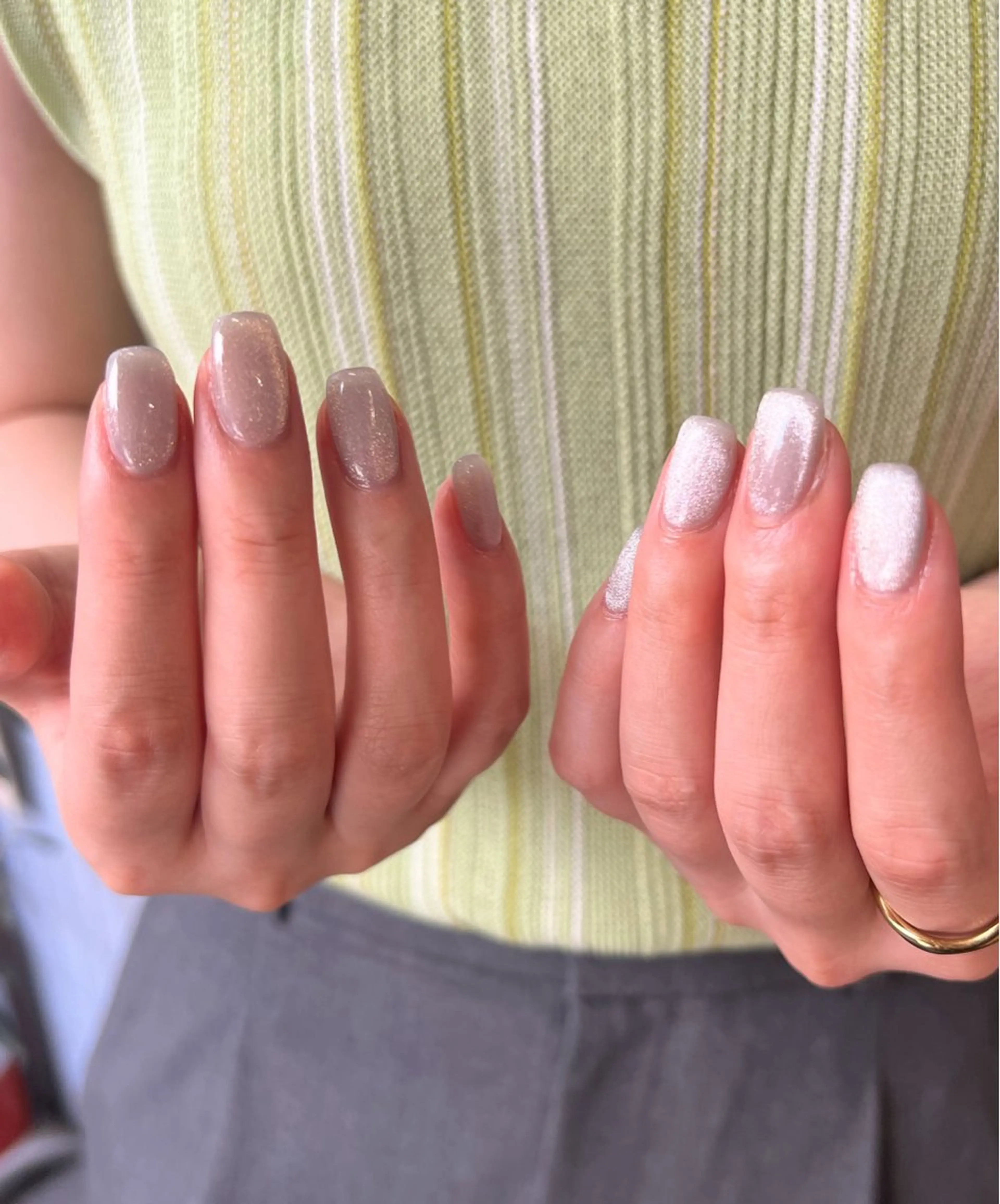 メンズ ネイル マグネットネイル ハンドネイル ヘアメイクネイリスト 💄💅hidemiのヘアスタイル