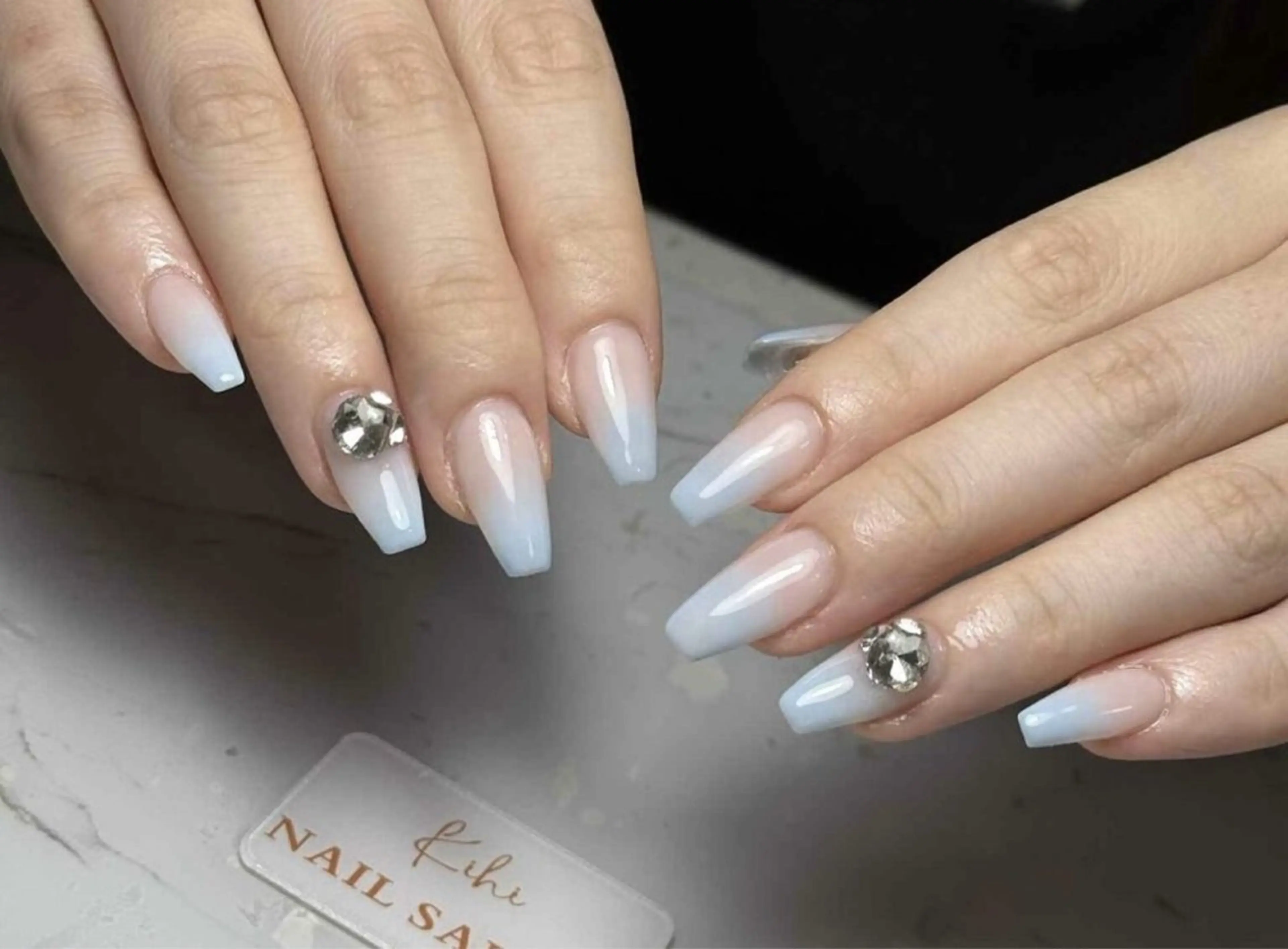 ネイル アートネイル フレンチネイル ジェルネイル グラデーション 韓国ネイル Nail Salon kihi大塚店のネイルデザイン