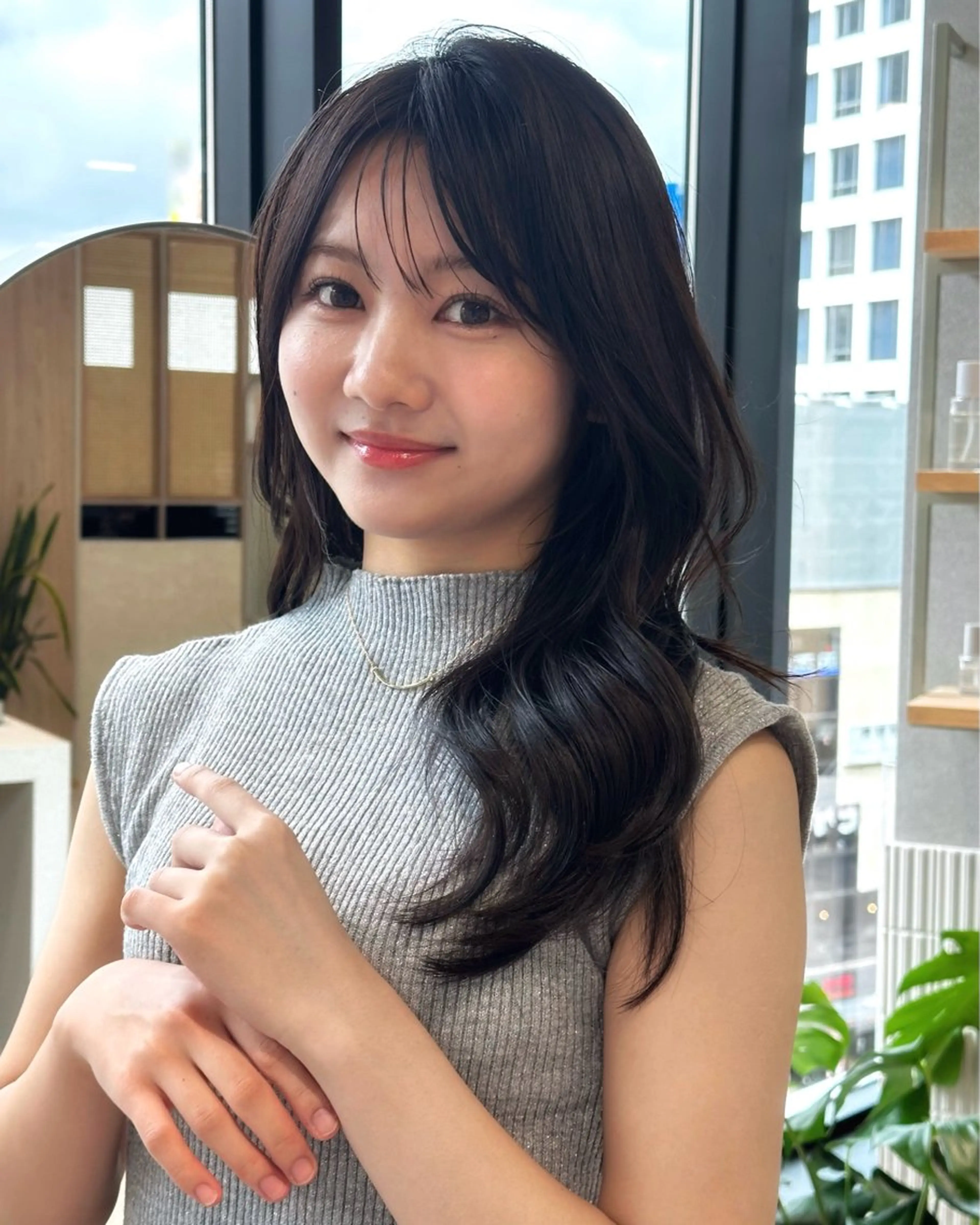 ロング カット ヘアカラー トリートメント 貴方以上に貴方の髪を 想う🌕野口昴夢のヘアスタイル