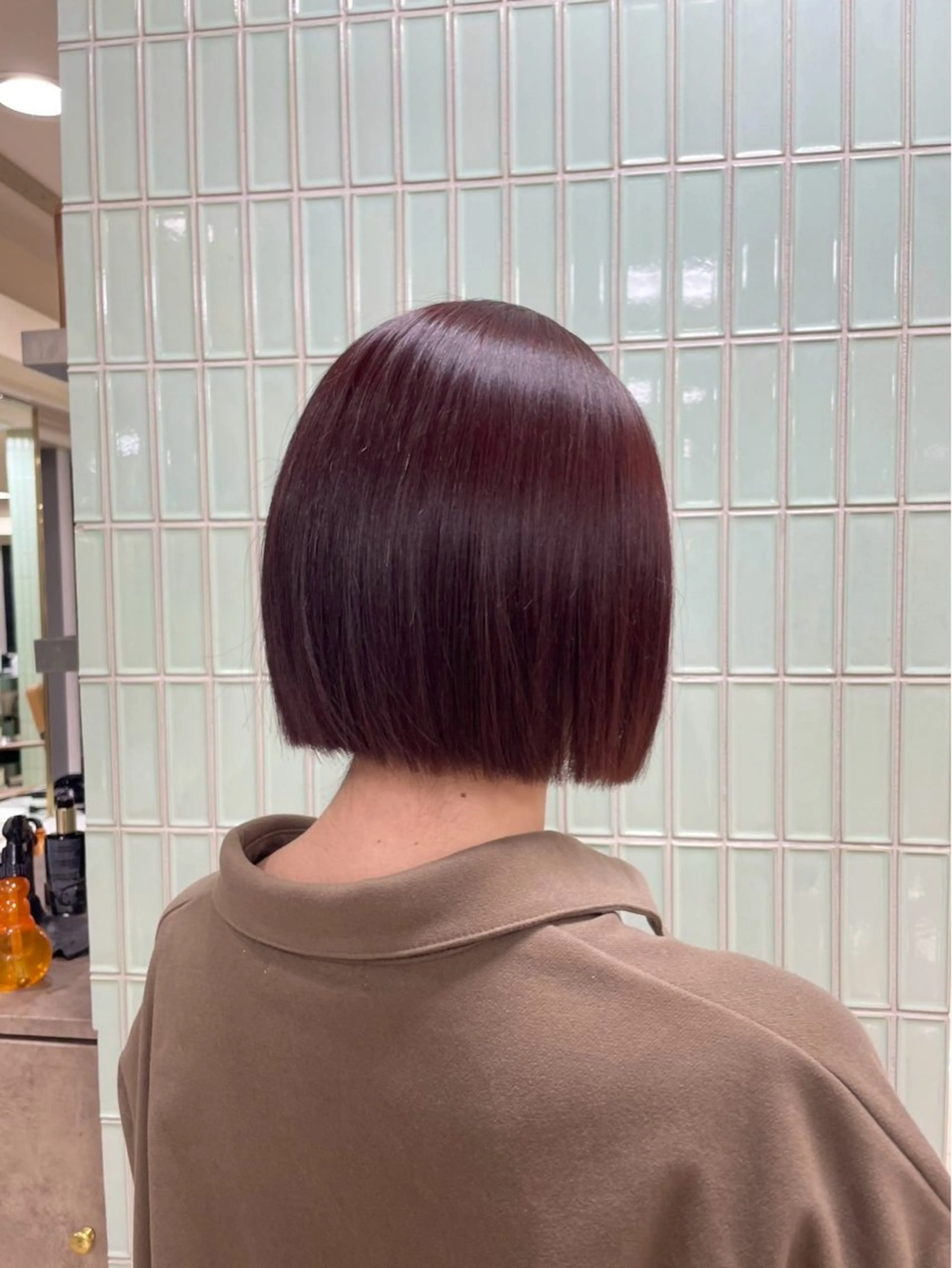 カラー 佐藤 千夏のヘアスタイル