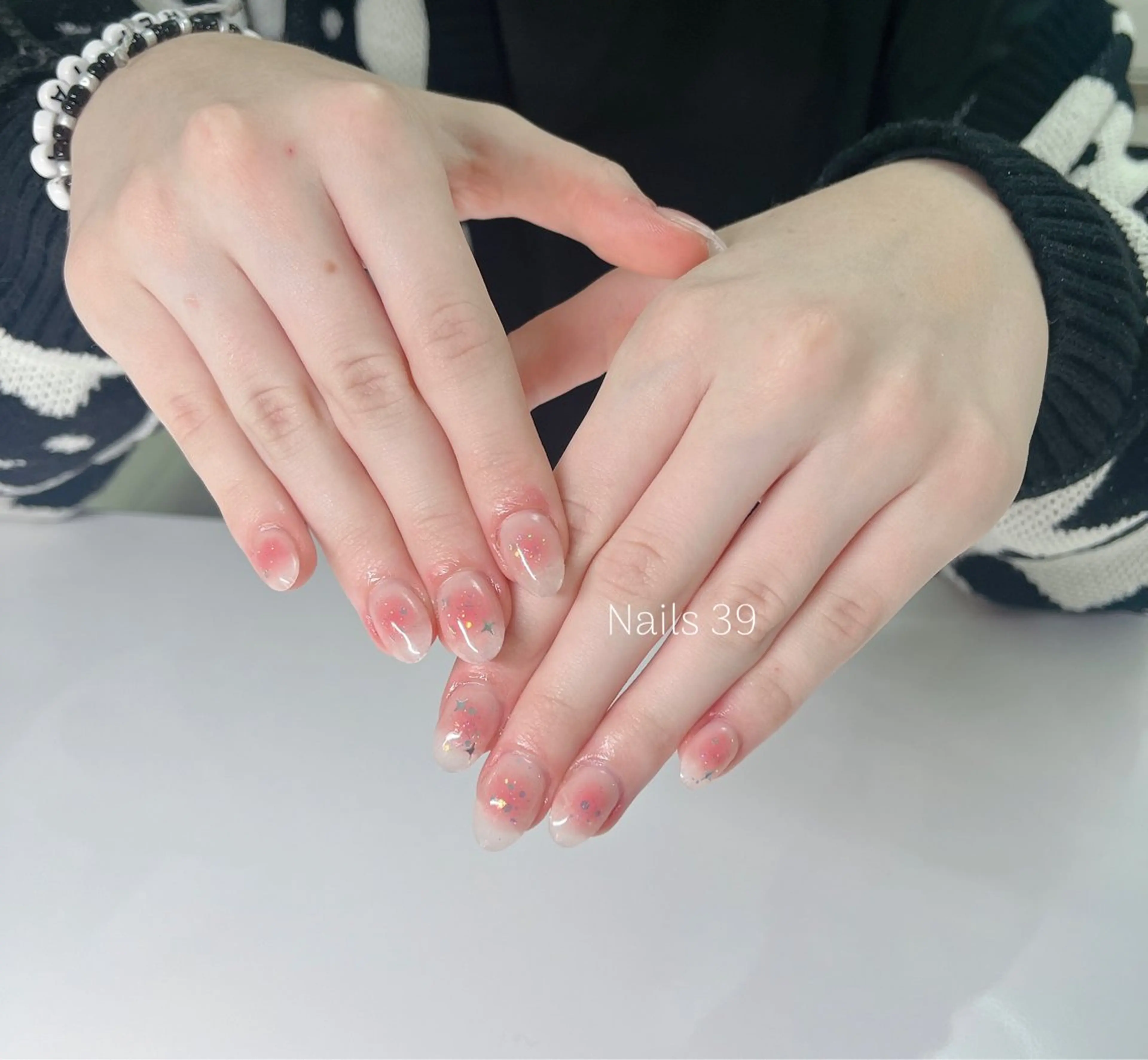 ネイル アートネイル フレンチネイル マグネットネイル ミラーネイル 持ち込み Nails 39のネイルデザイン