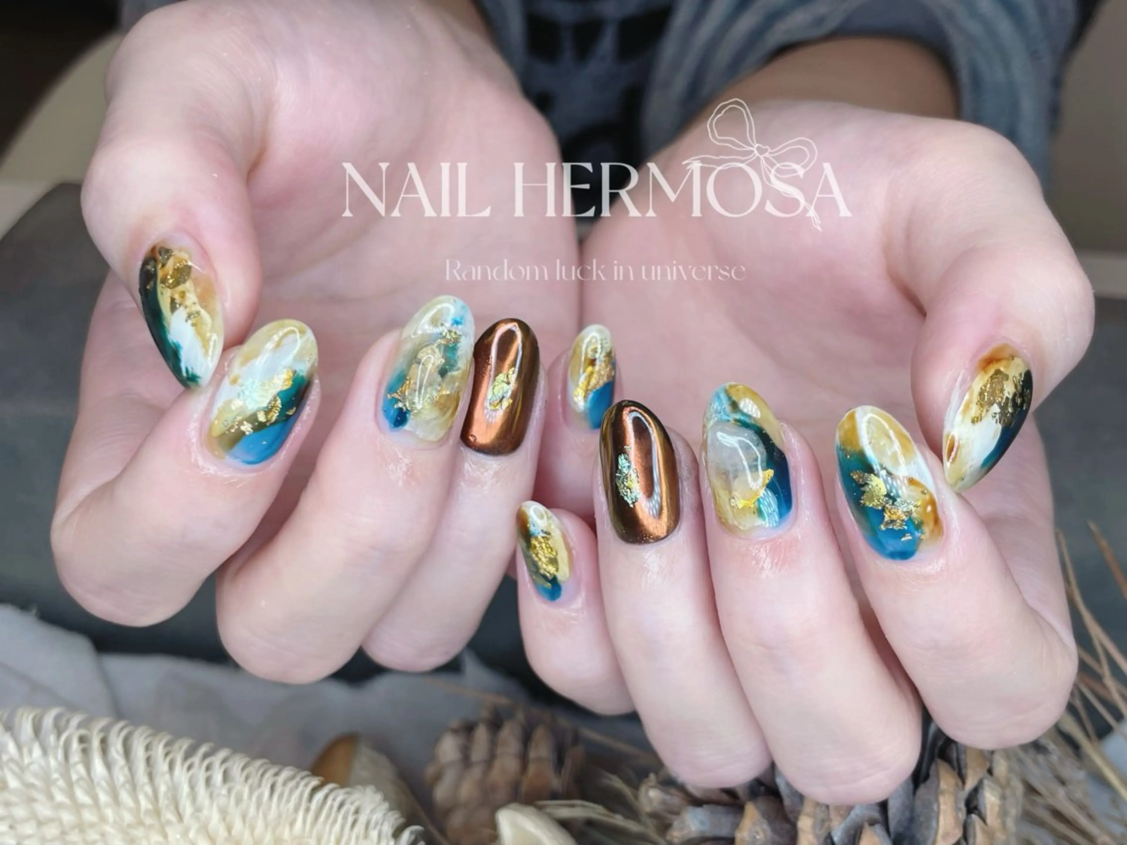 ネイル アートネイル フラッシュネイル フットネイル ジェルネイル グラデーション ハンドネイル ネイル エルモサのネイルデザイン