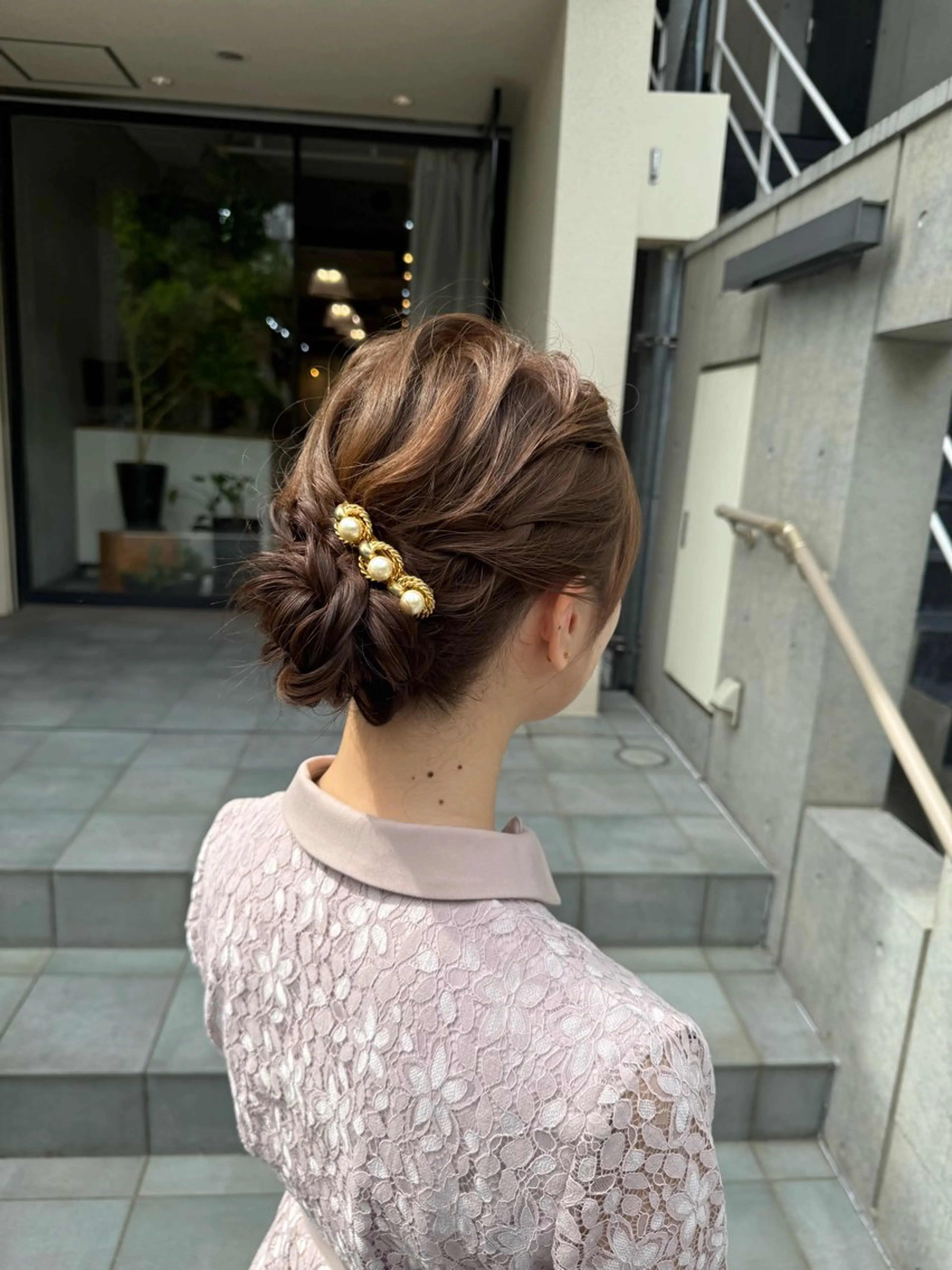 ロング ヘアアレンジ ヘアセット sakura カットモデル募集💖のヘアスタイル