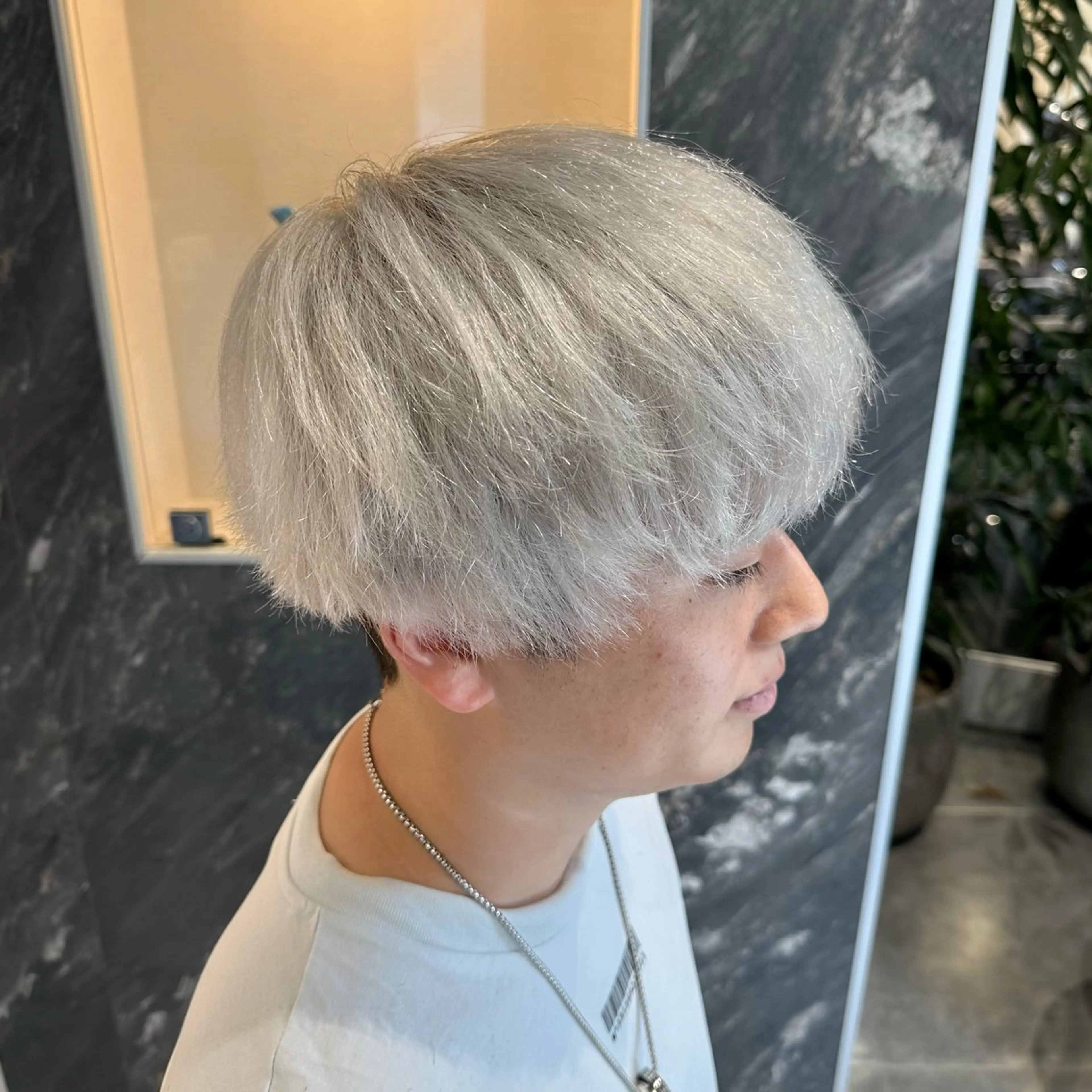 ミディアム カラー メンズ ヘアカラー ✨艶カラー美容師✨ リュウトのヘアスタイル