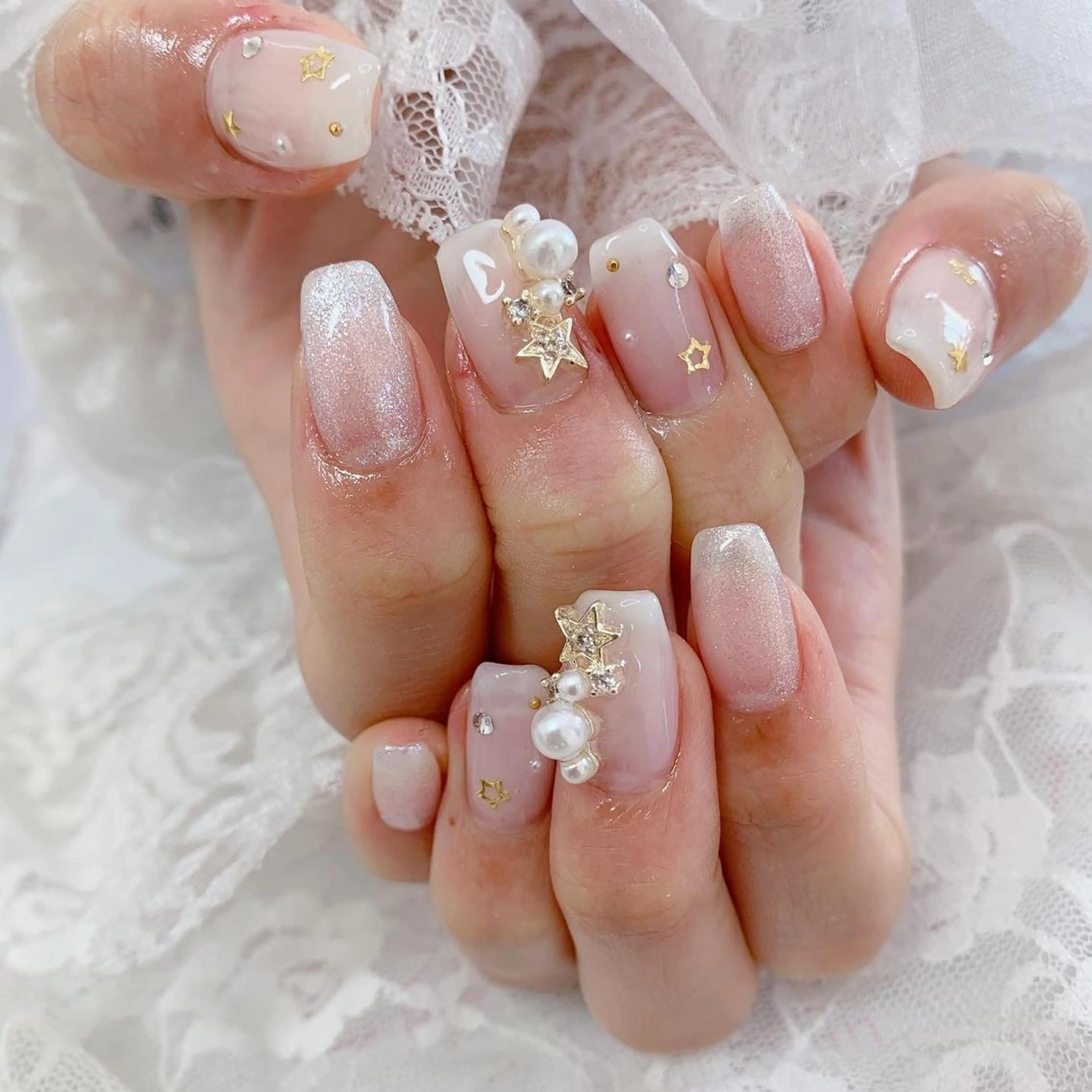 ネイル ハンドネイル La neige* yuki 🐩🌙のネイルデザイン