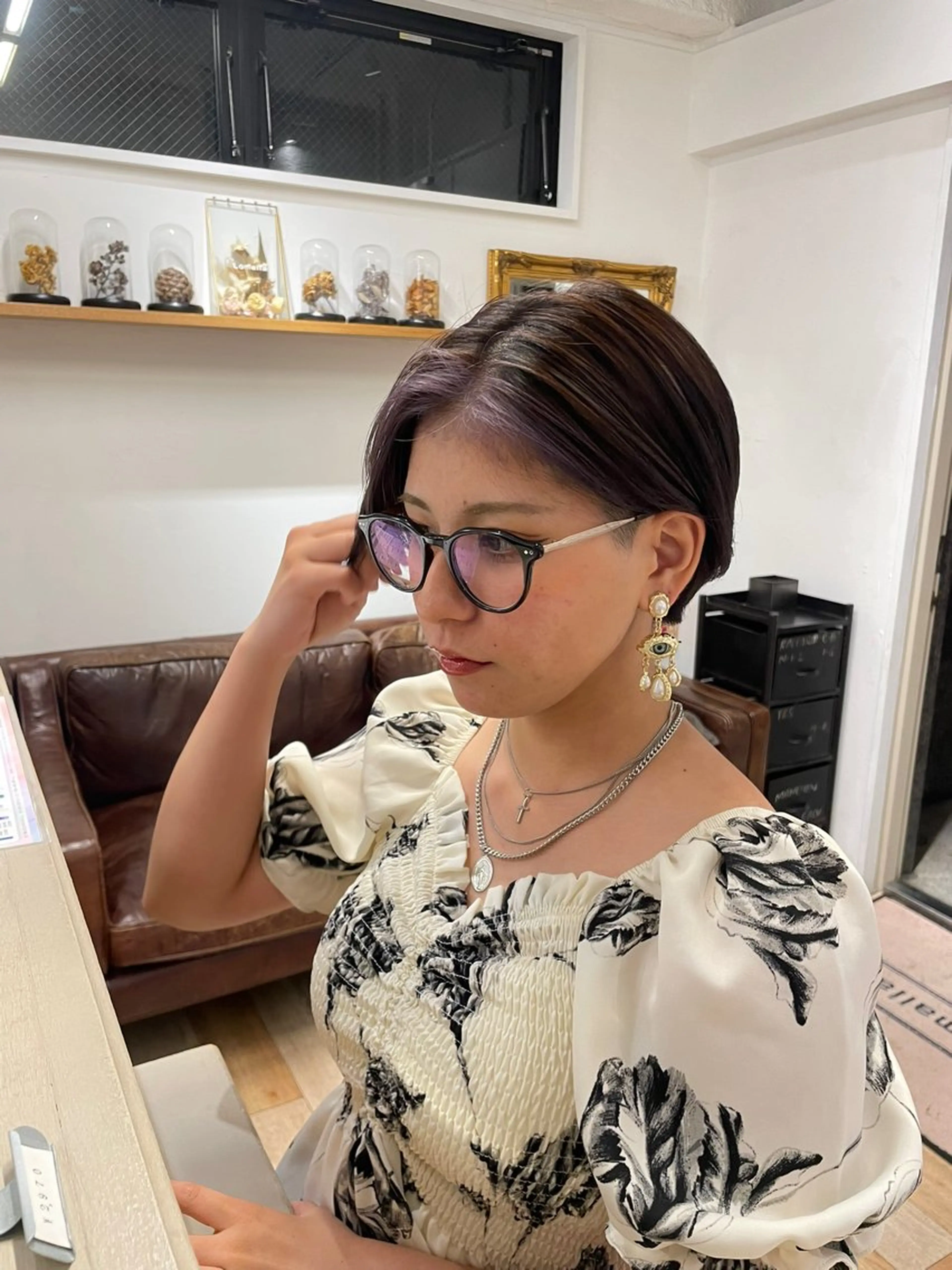 ショート ショートヘア 赤み消し×透明感 /🌙suwa🌙のヘアスタイル