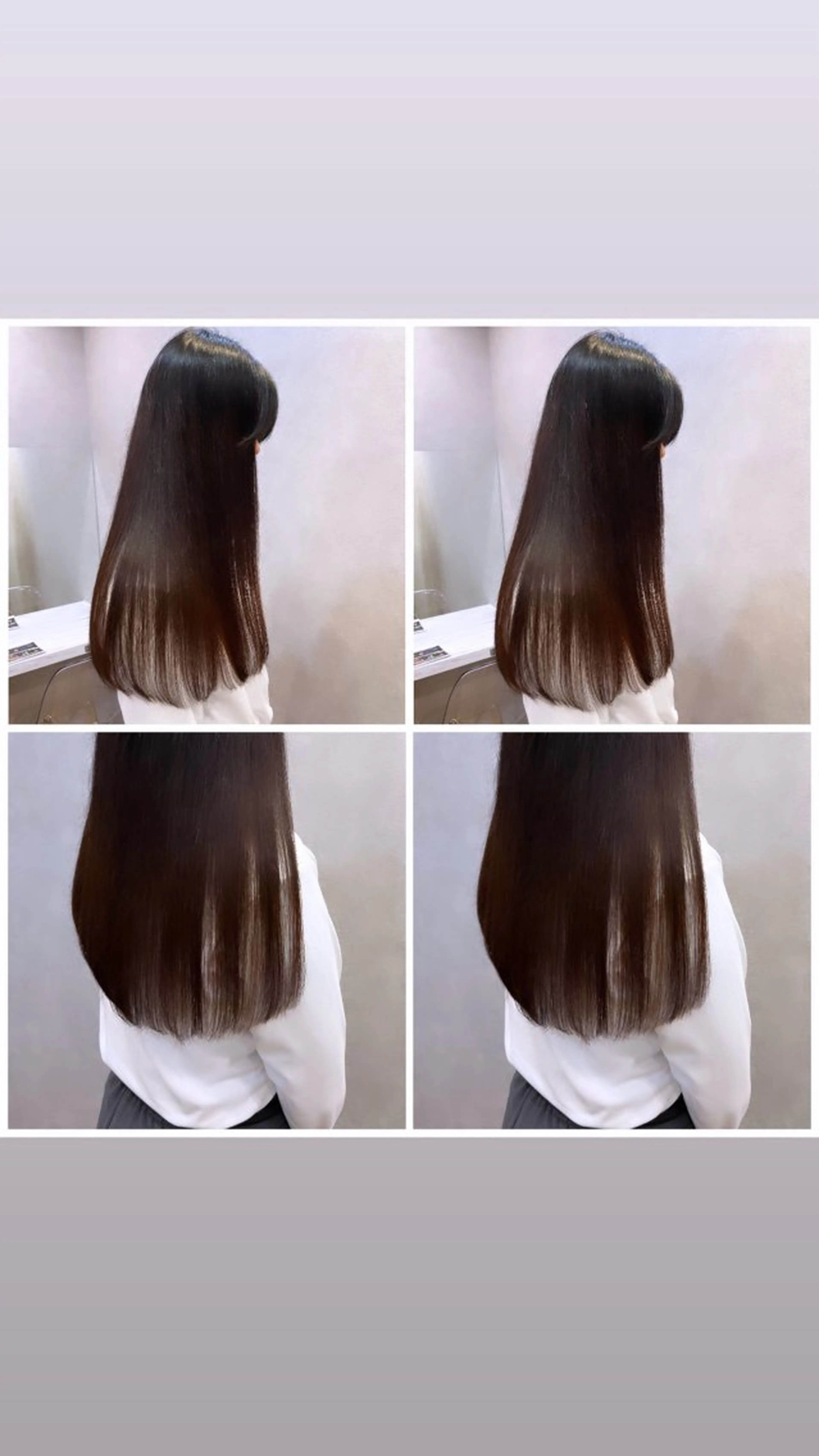 ロング 韓国🎀レイヤー/艶 髪/縮毛矯正/ユリナのヘアスタイル