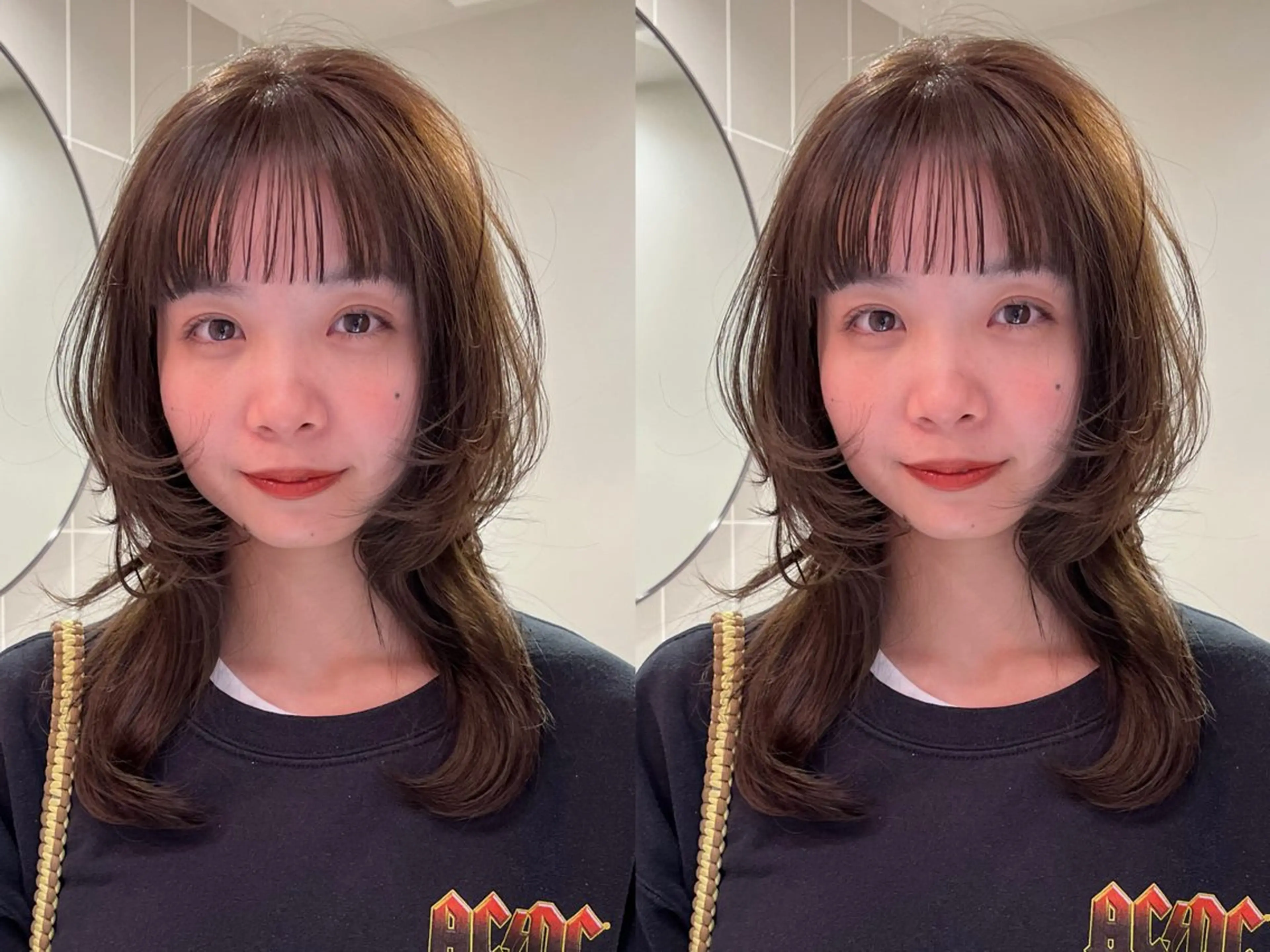 ミディアム 宮城 星のヘアスタイル