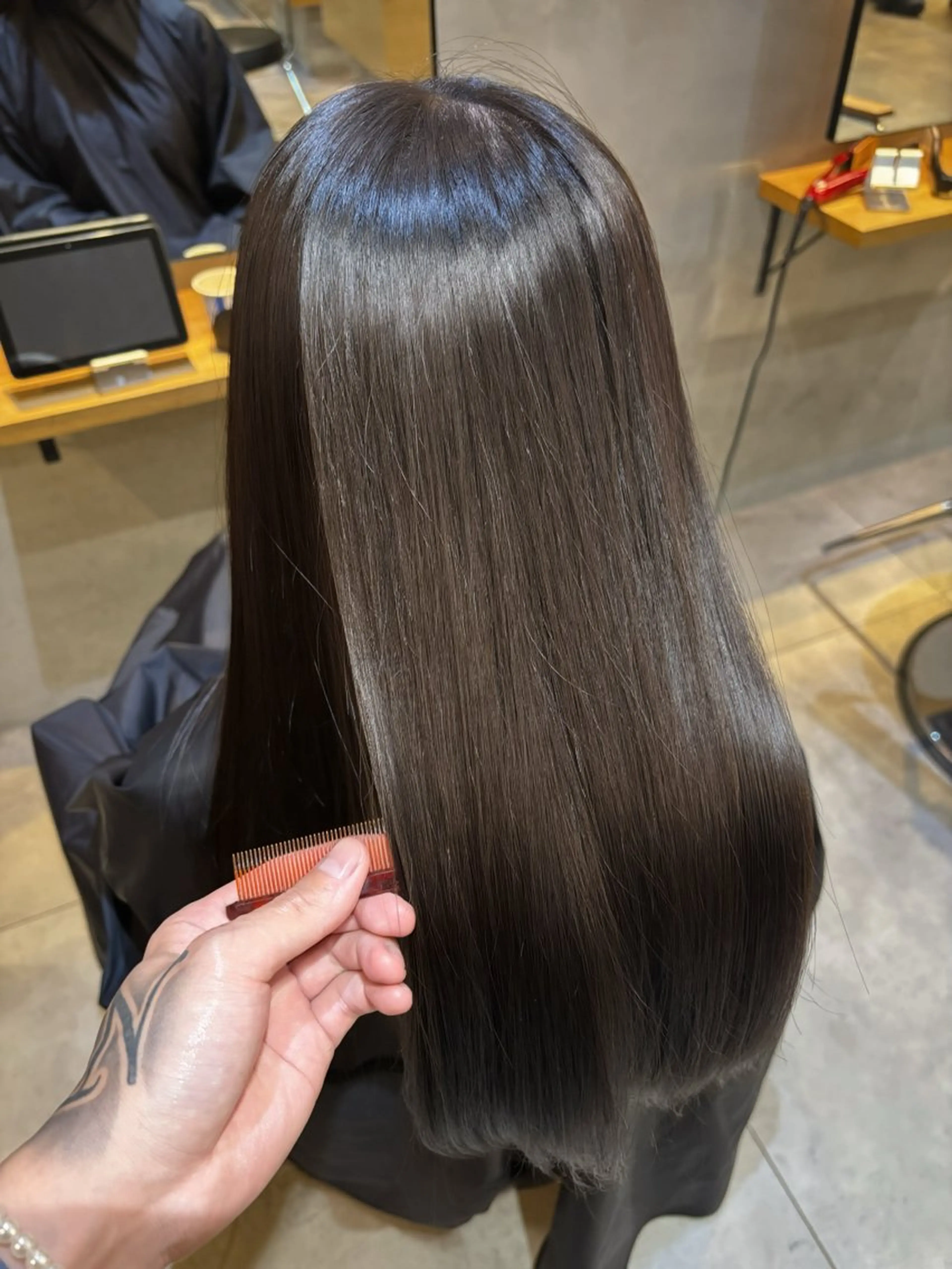 【新規限定】似合わせカット✂️+ケアカラー❣️+超音波3stepトリートメント✨の写真