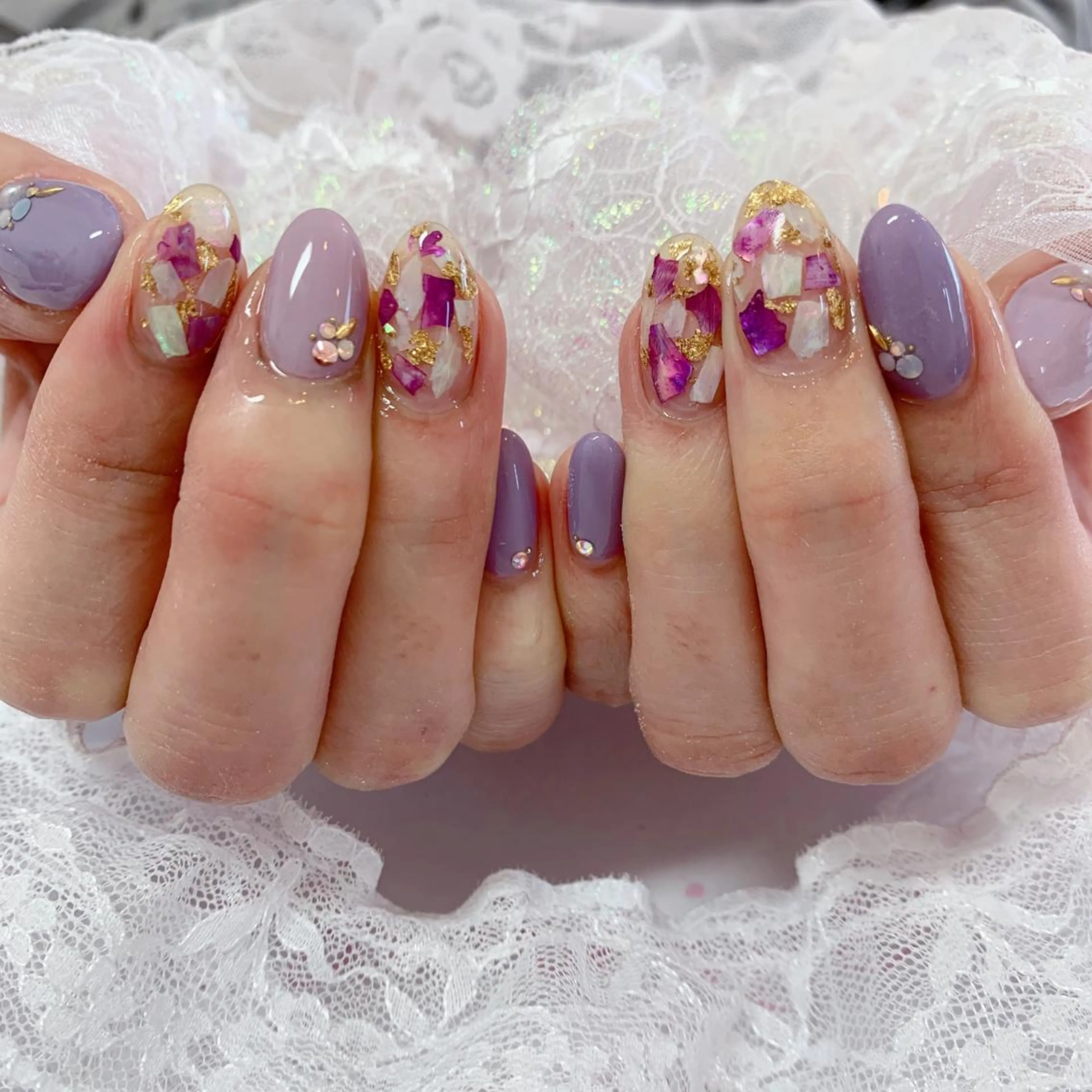 ネイル La neige* yuki 🐩🌙のネイルデザイン