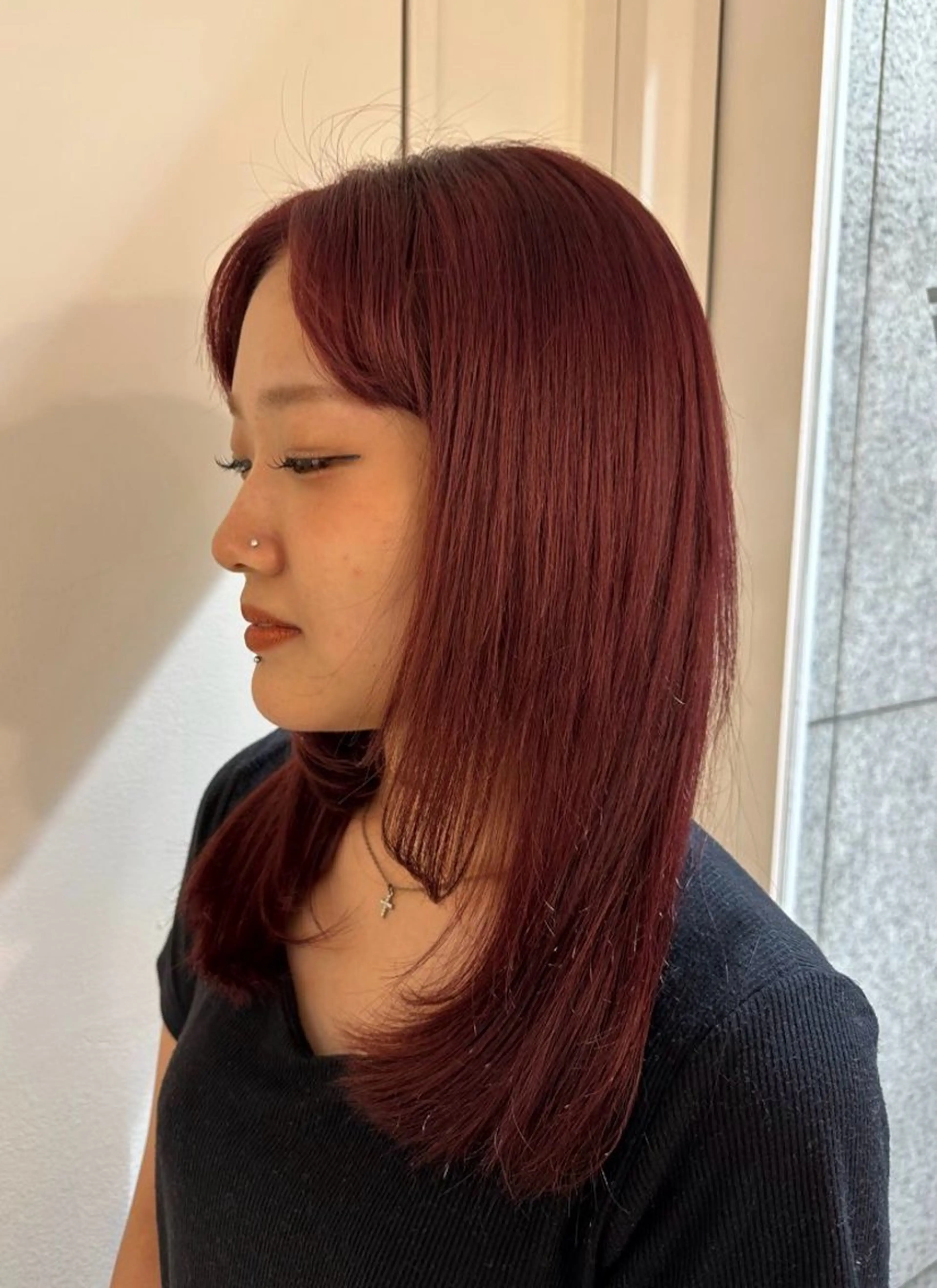 セミロング sakura カットモデル募集💖のヘアスタイル