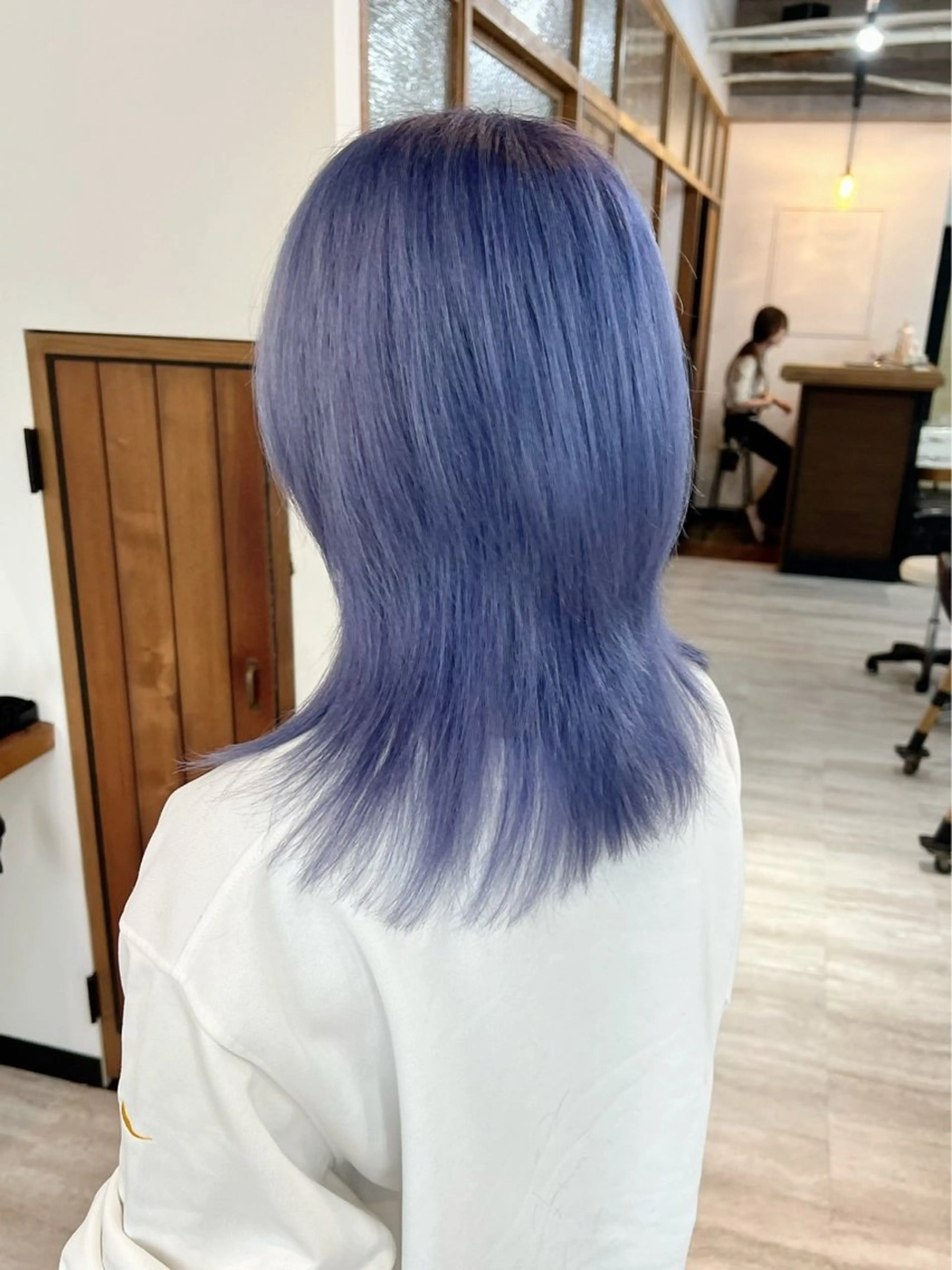 ミディアム カラー カット ヘアカラー 山田 心愛のヘアスタイル