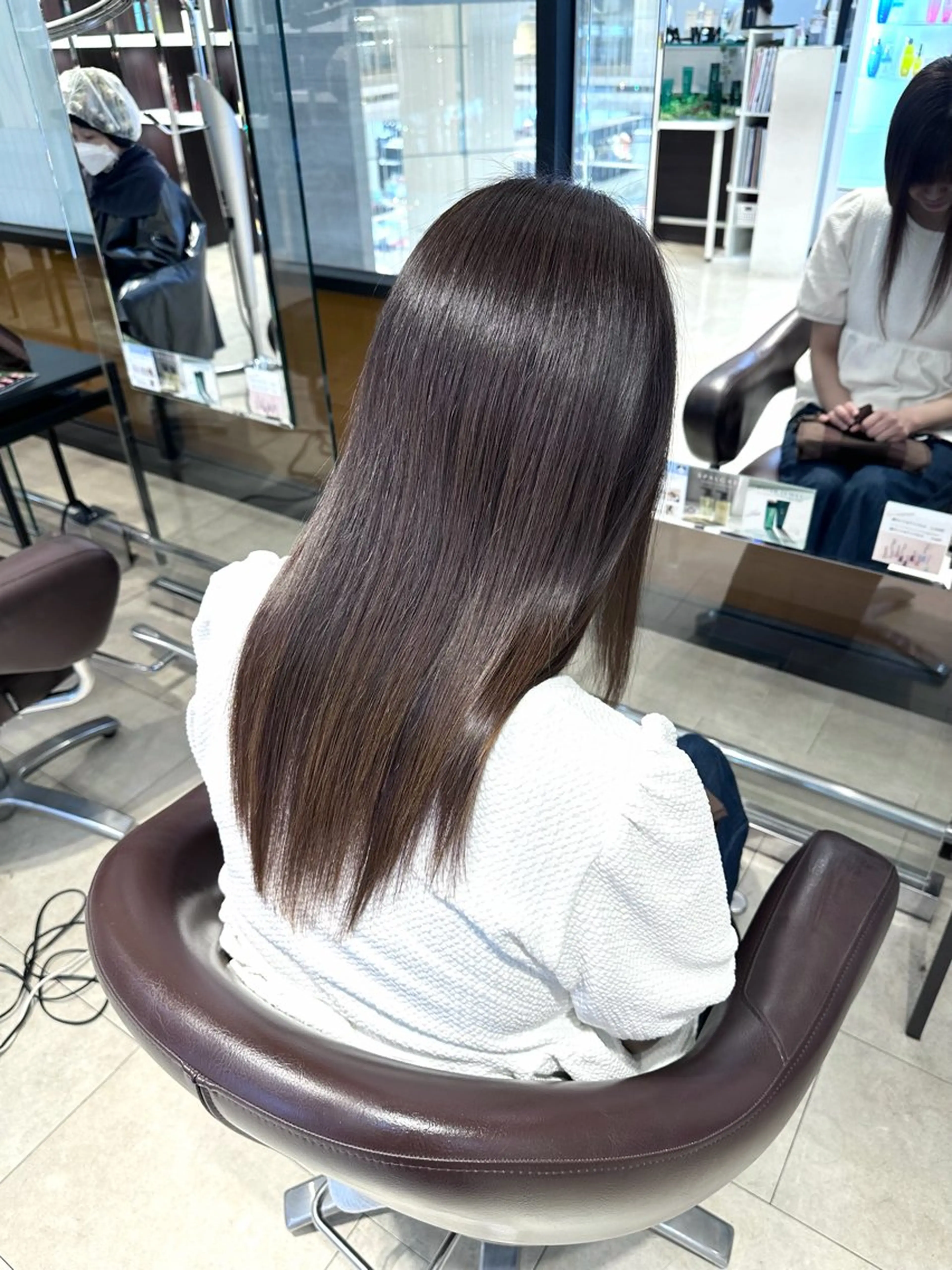 セミロング 十場【髪質改善】 【ダブルカラー】のヘアスタイル