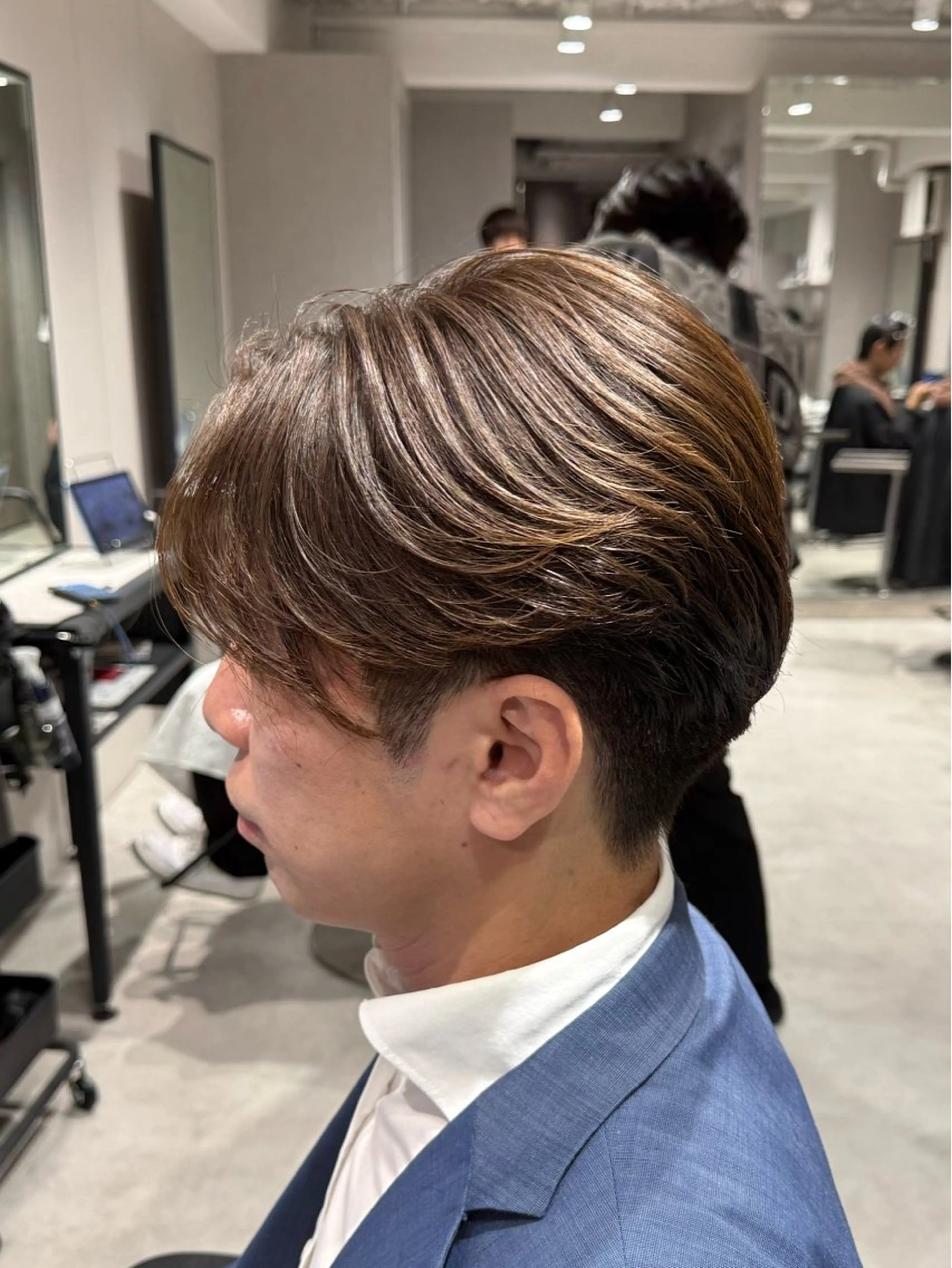 メンズ カット 縮毛矯正 メンズ縮毛矯正 /池袋/原田海朱のヘアスタイル