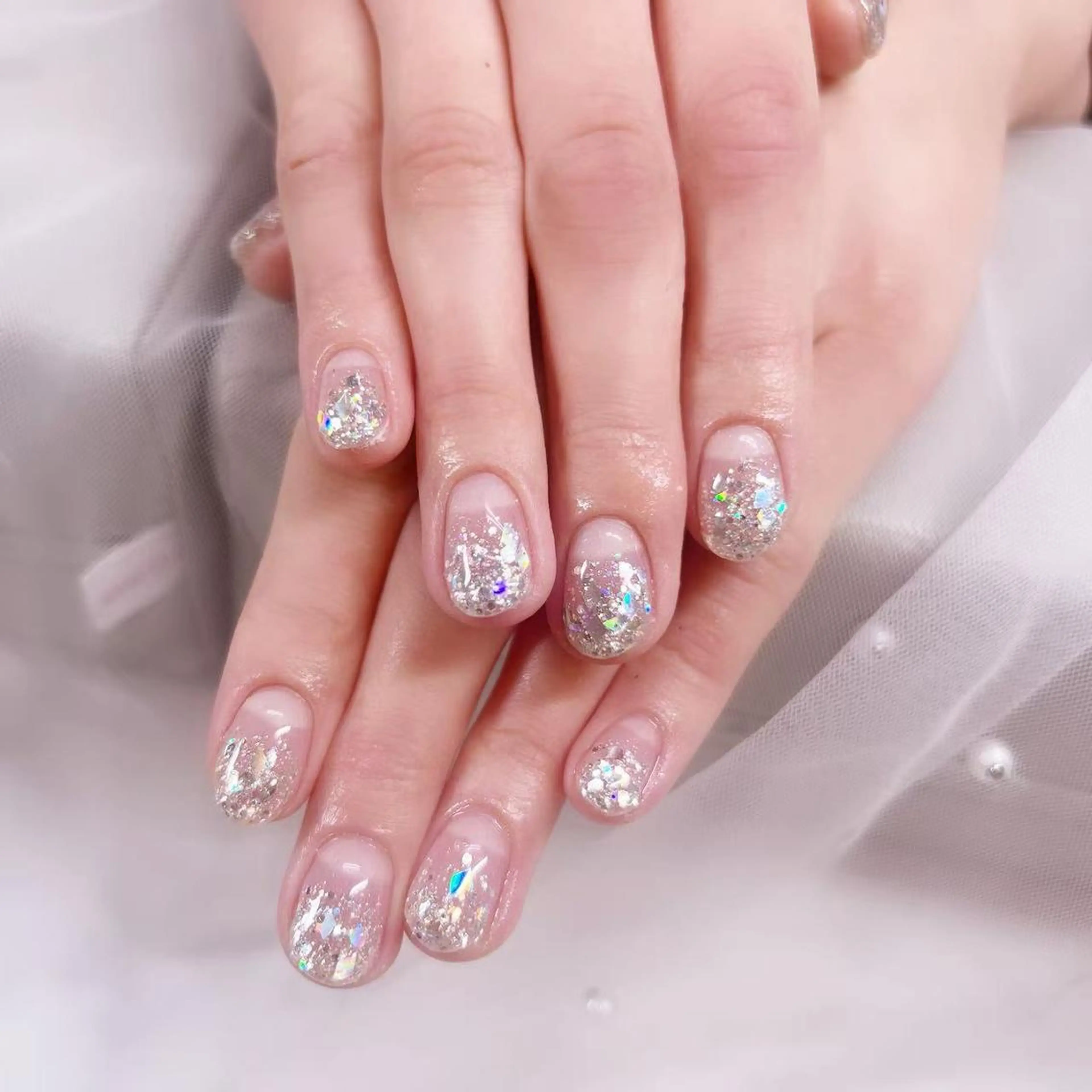 【10色ラメグラデション】の写真