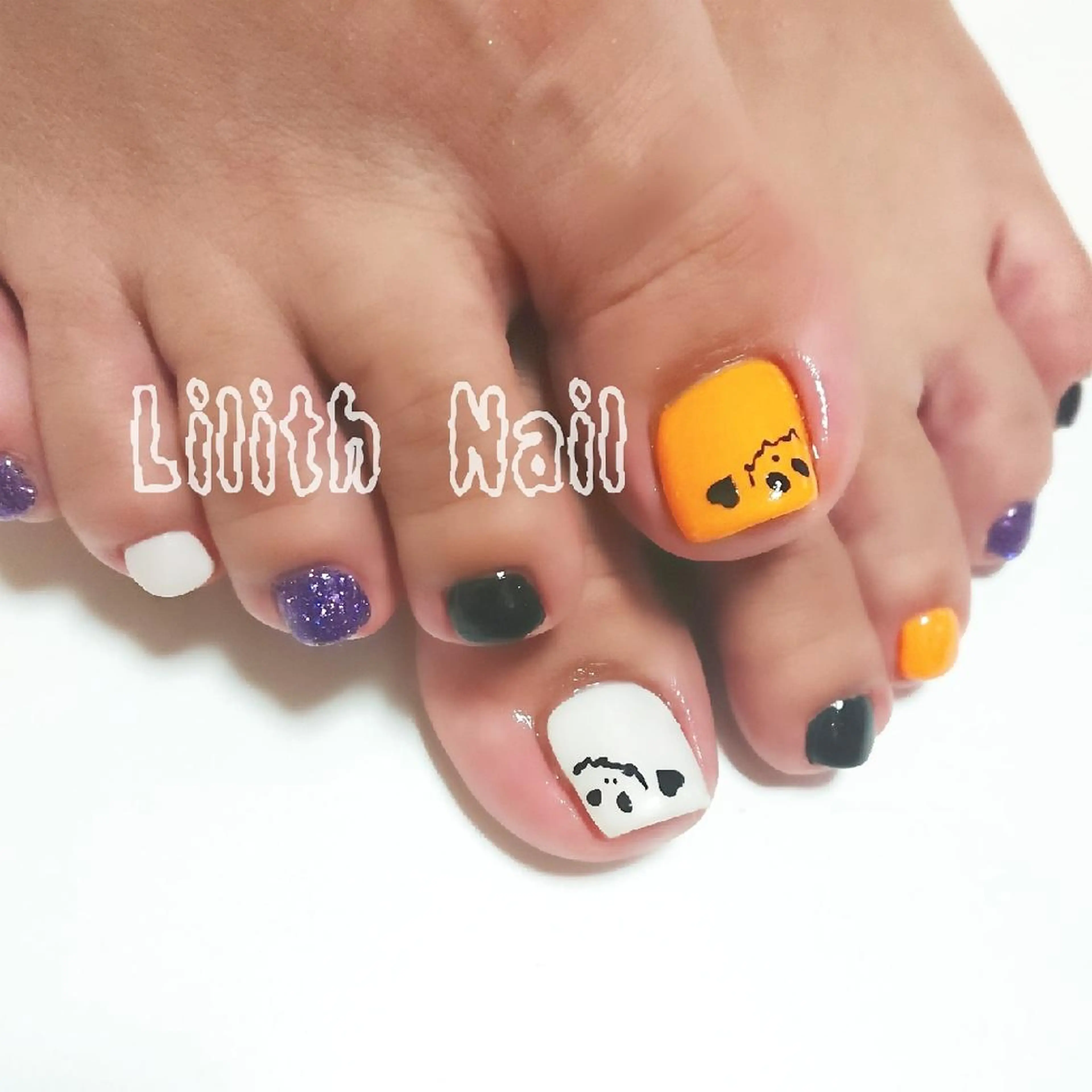 ネイル アートネイル フットネイル Lilith Nailのネイルデザイン