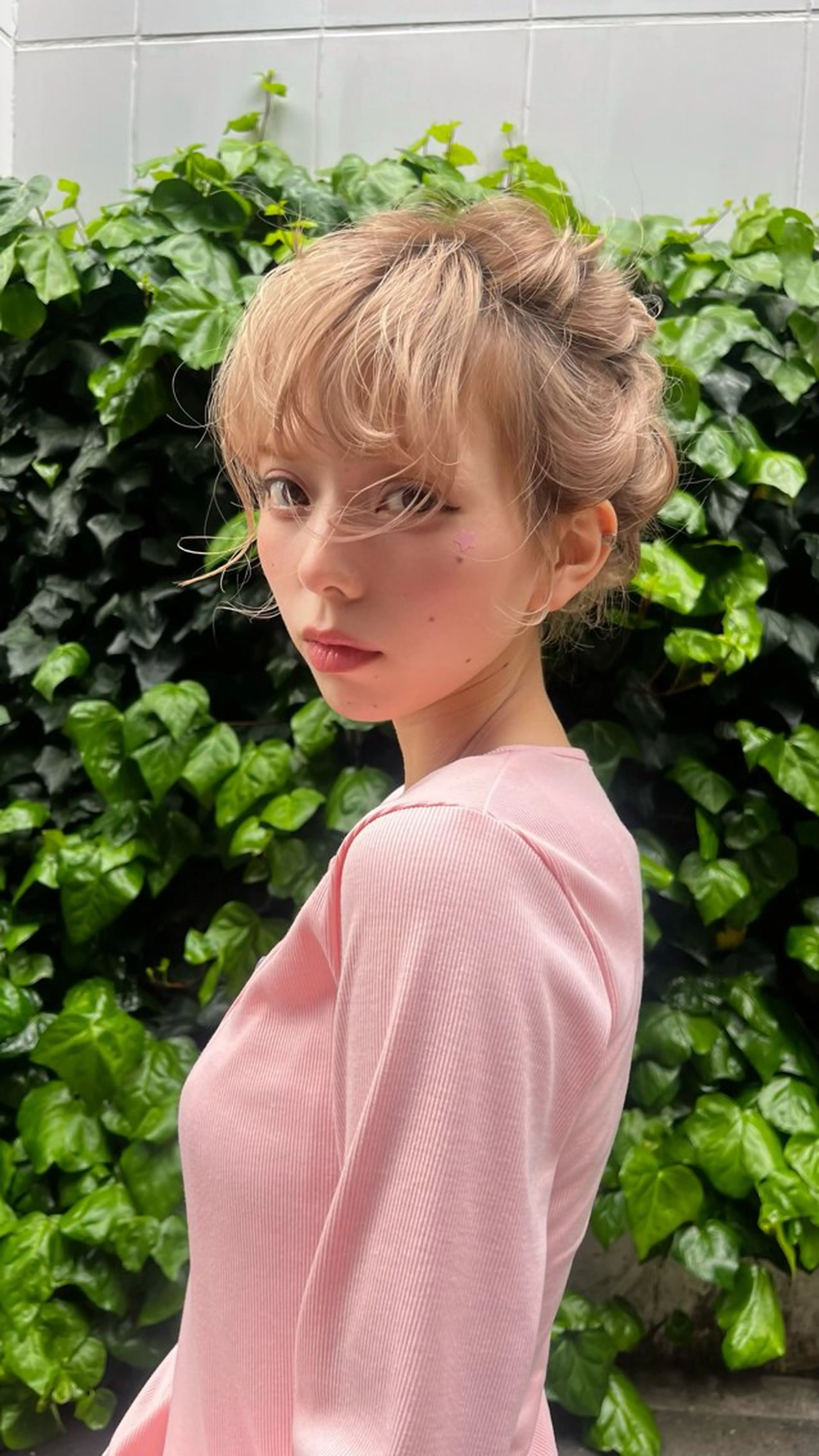 ミディアム ヘアアレンジ 柔らかい艶暖色 レイヤー🫧姫汝のヘアスタイル