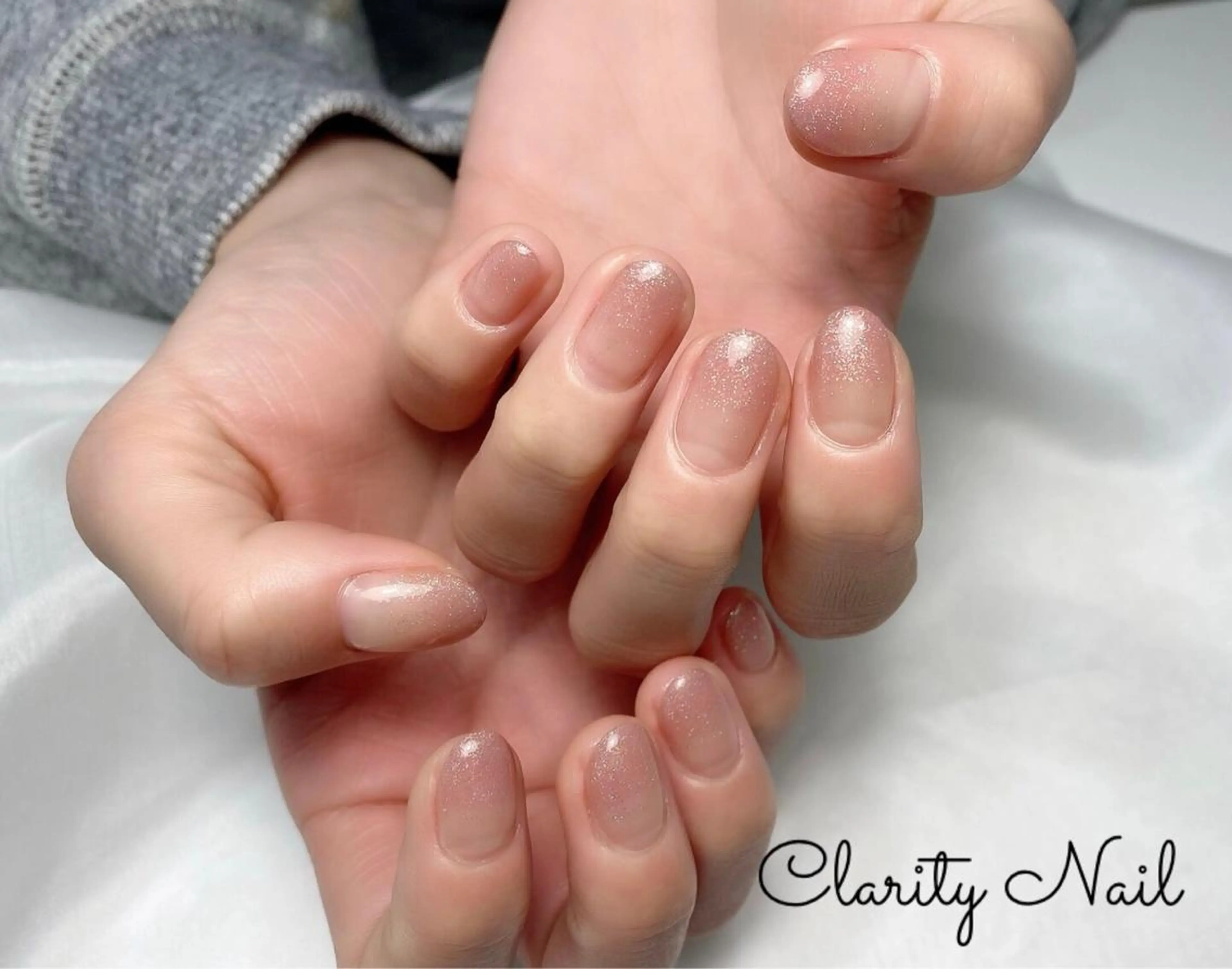ネイル グラデーション ハンドネイル Clarity Nailのネイルデザイン