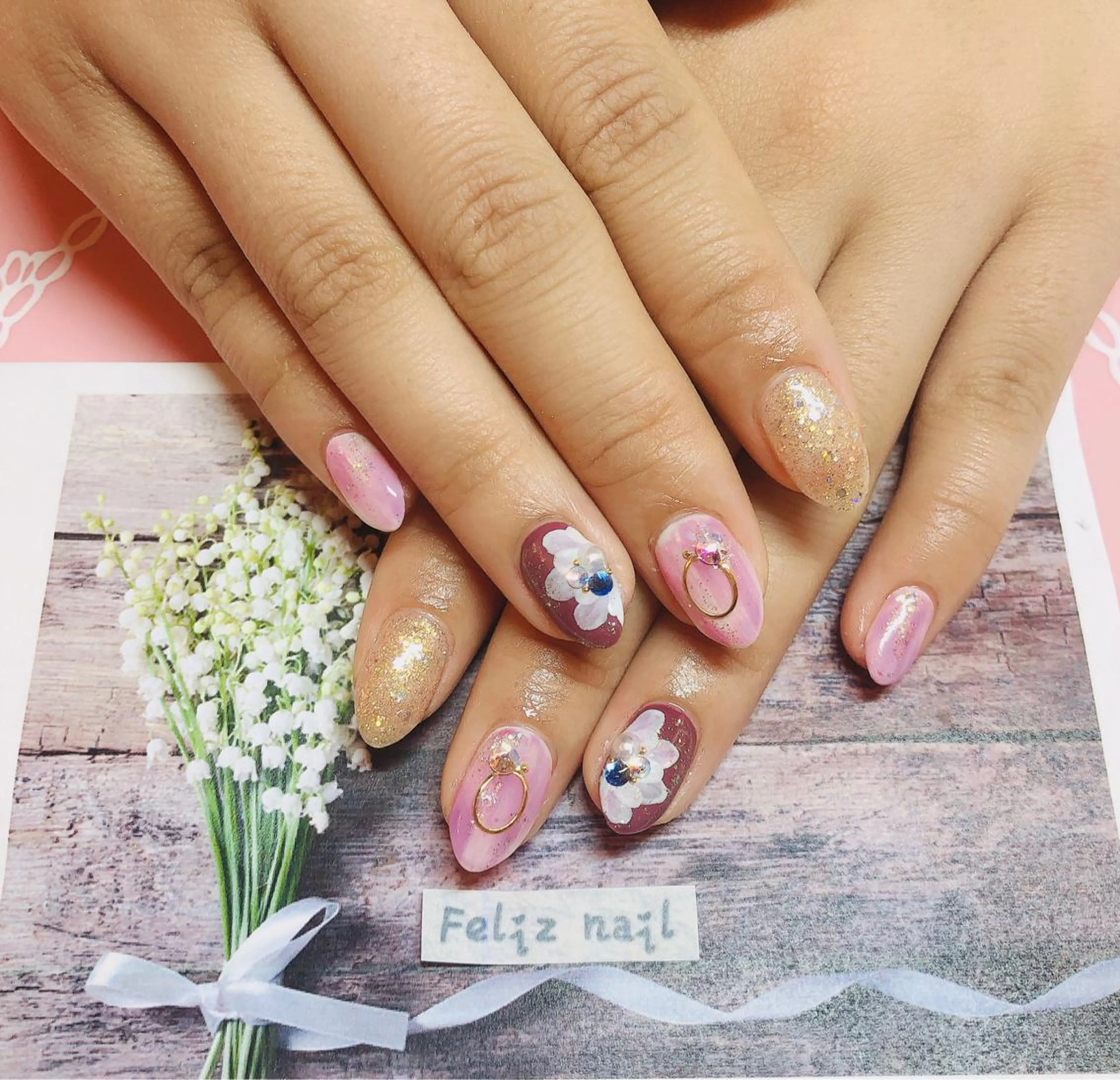 ネイル ジェルネイル パラジェル ハンドネイル ユキカ （ネイリスト）のネイルデザイン