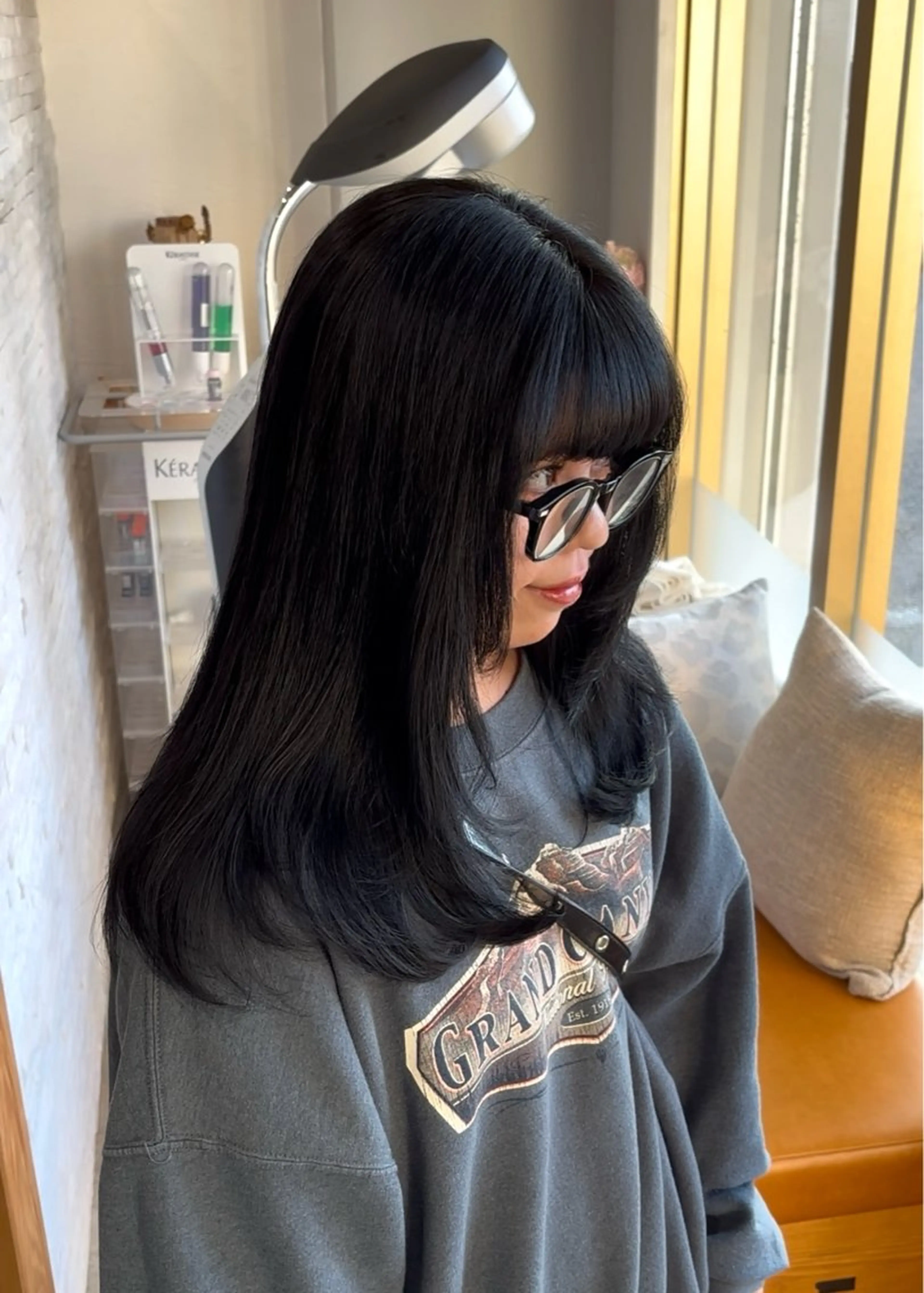 セミロング miloc Maikaのヘアスタイル