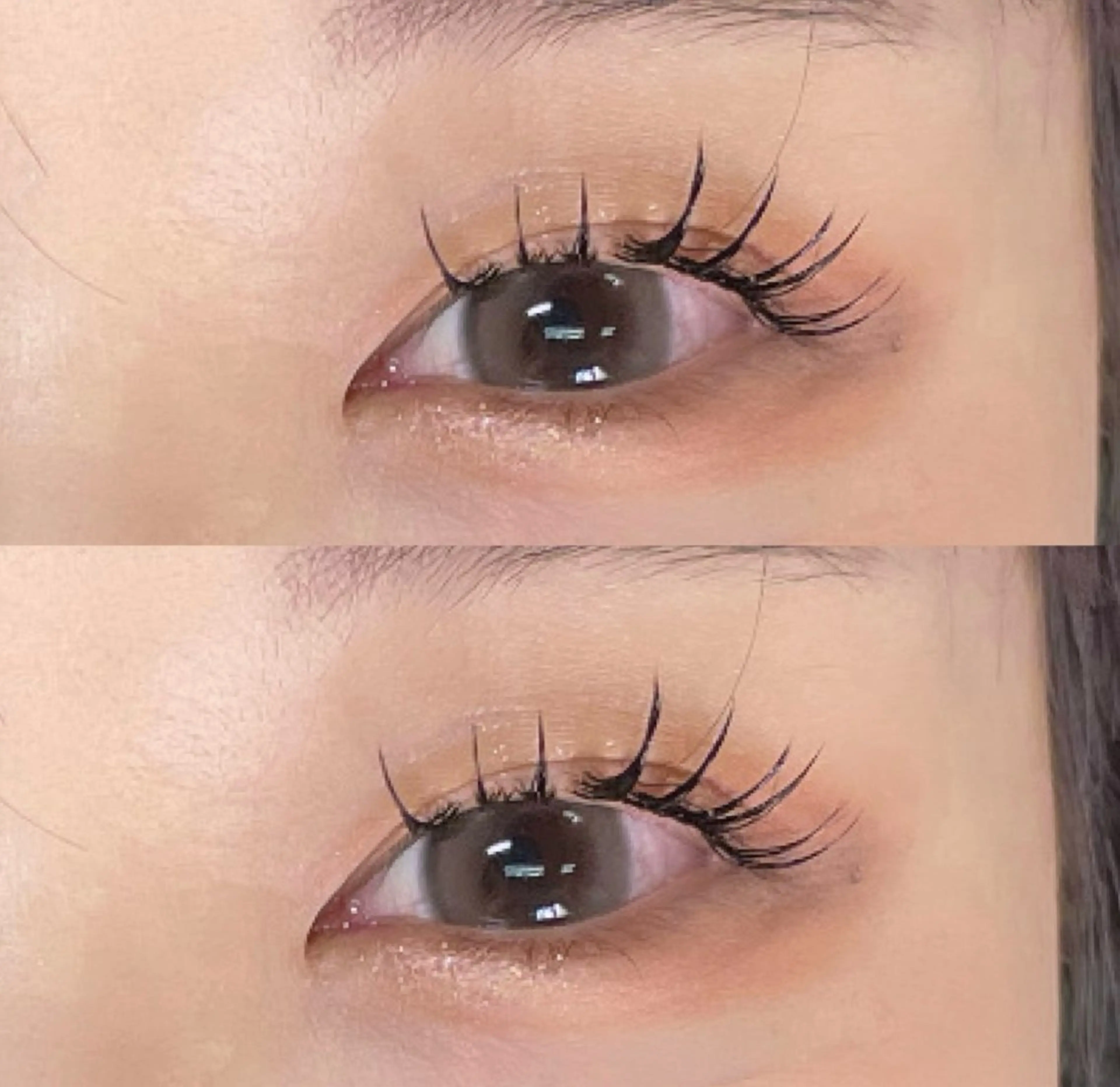 マツエク・マツパ フラットラッシュ EYELA 武内　杏樹のマツエク・マツパデザイン